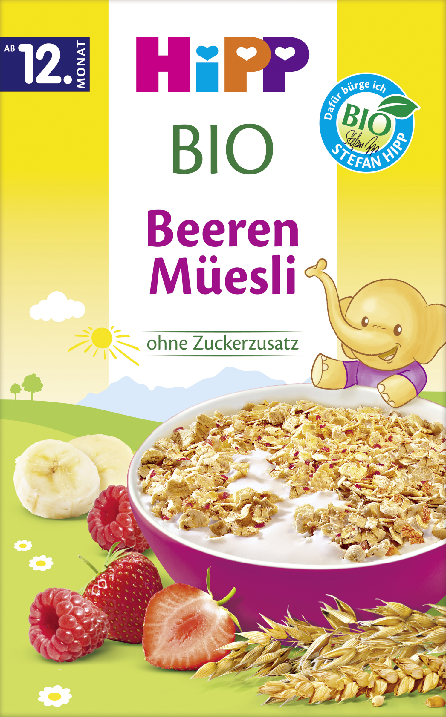 HiPP Bio Beeren-Müesli, ab 12. Monat
