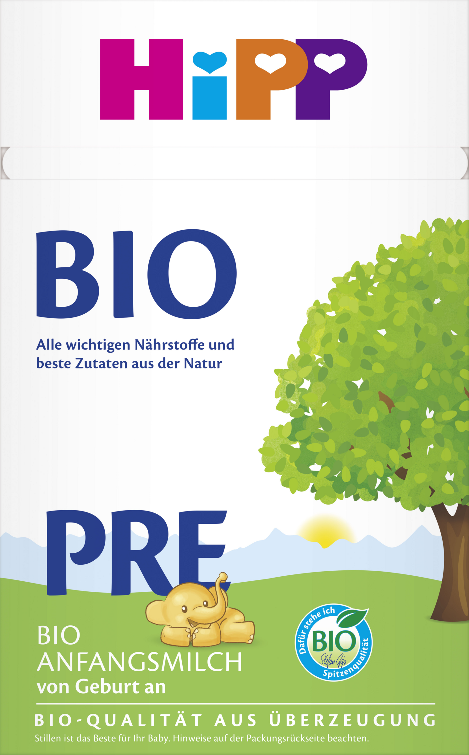 HiPP Bio Anfangsmilch PRE von Geburt an