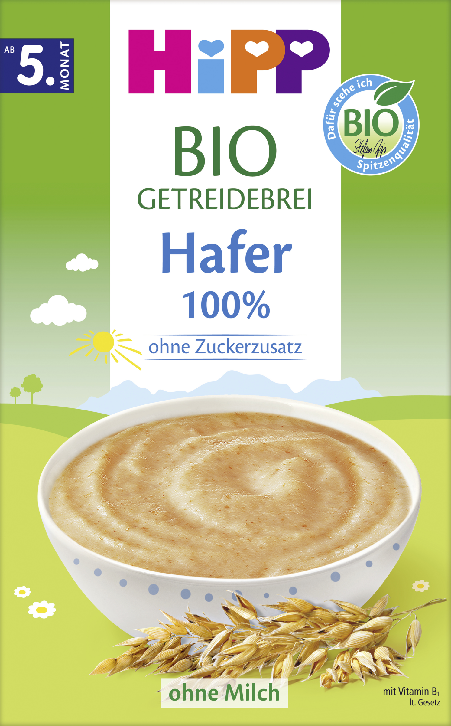 HiPP Bio Getreidebrei 100% Hafer
