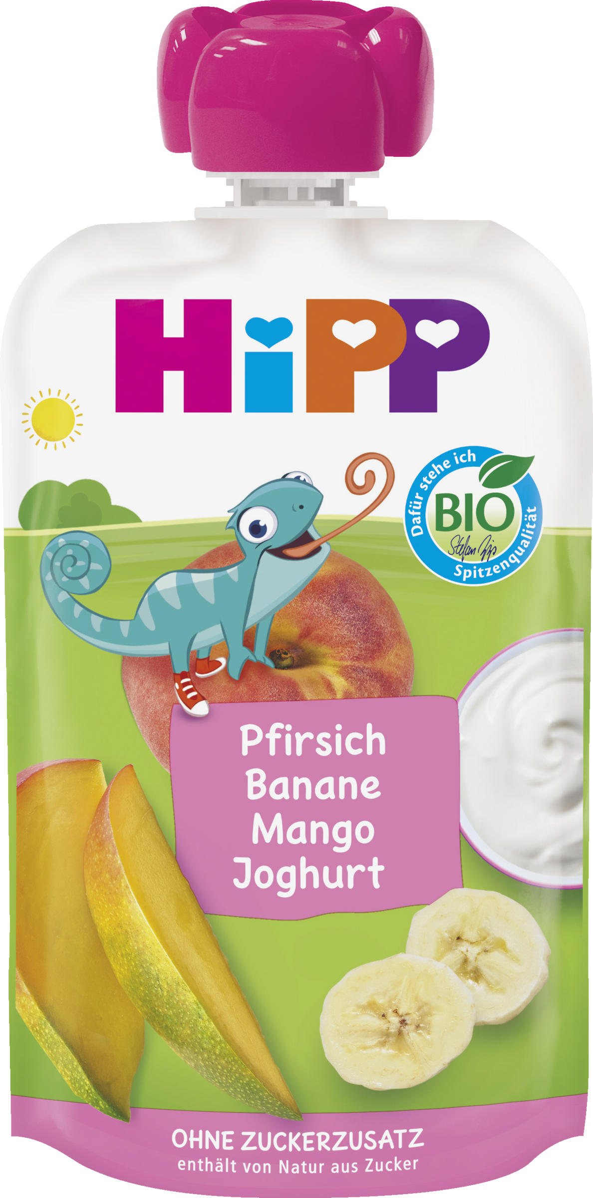 HiPP BIO Pfirsich Banane Mango mit Joghurt