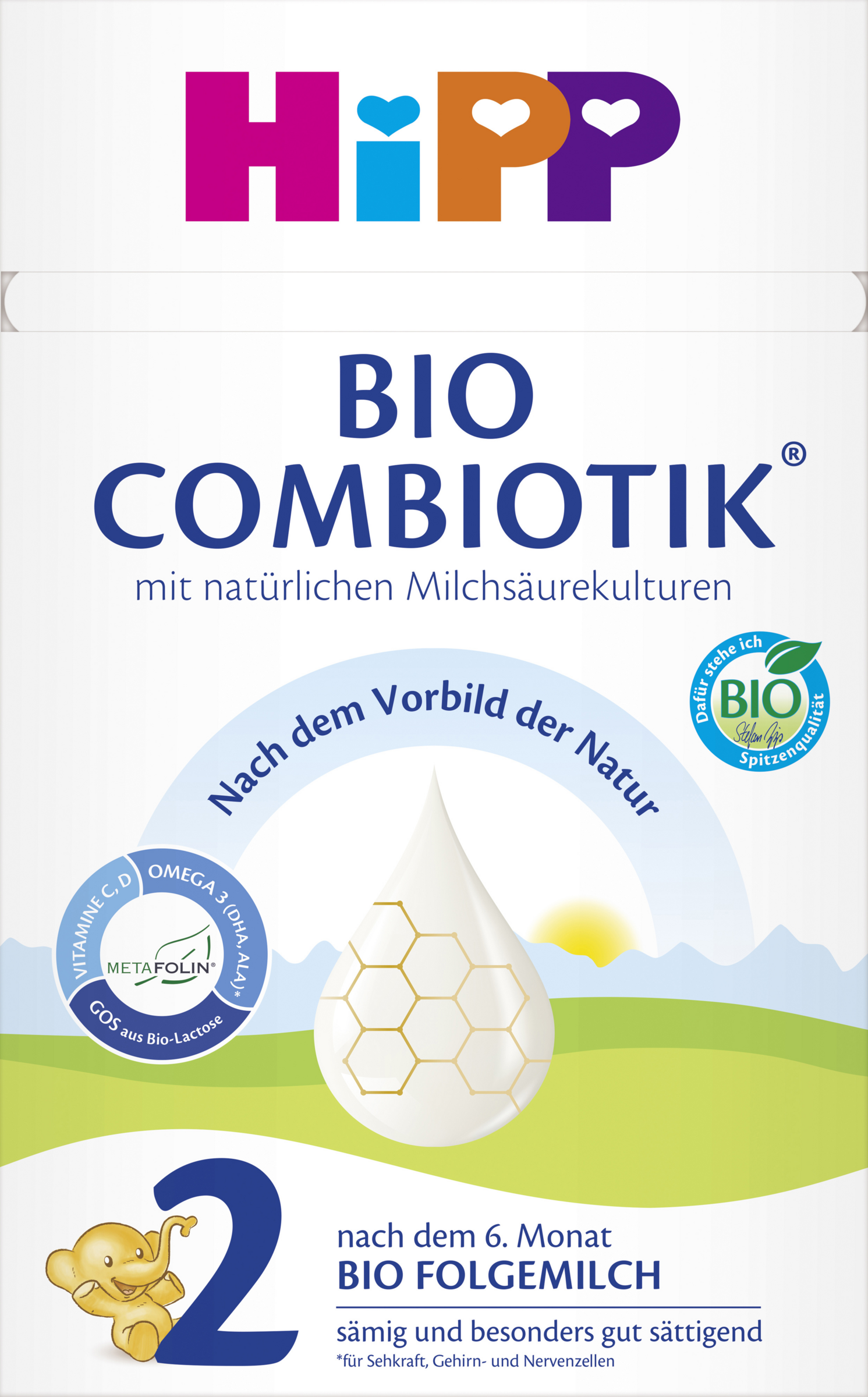 HiPP Bio Combiotik Folgemilch 2 ab dem 6. Monat