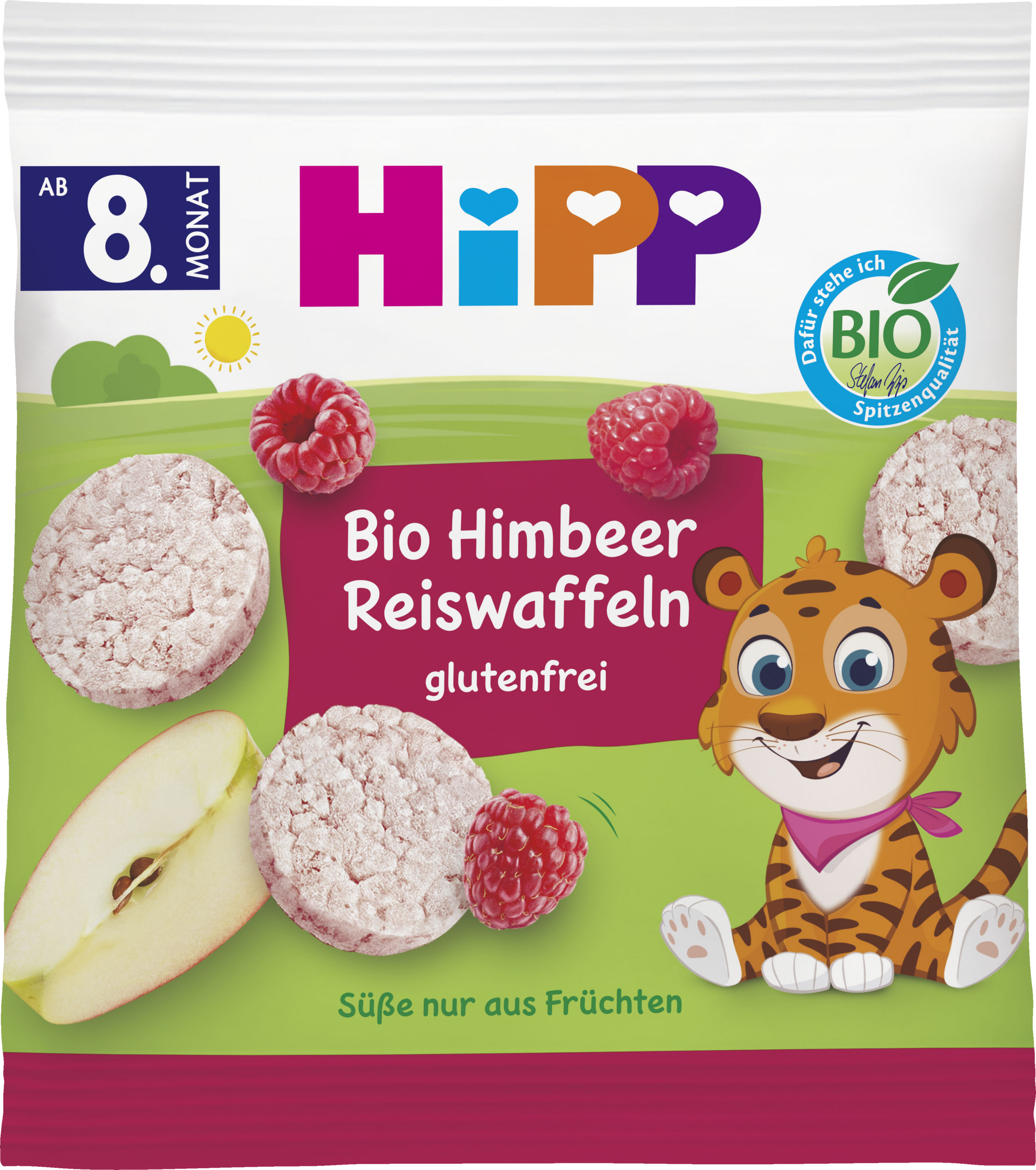 HiPP Bio Himbeer Reiswaffeln, ab 8. Monat