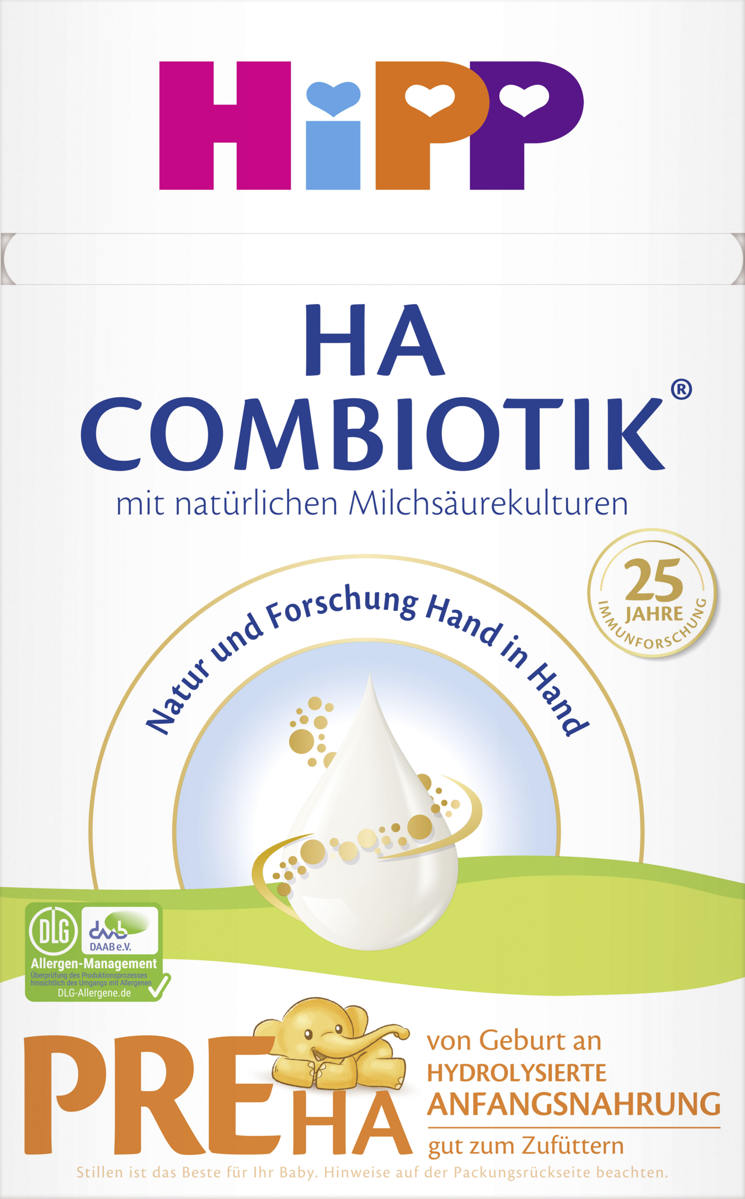 HiPP PRE HA Combiotik Anfangsnahrung von Geburt an