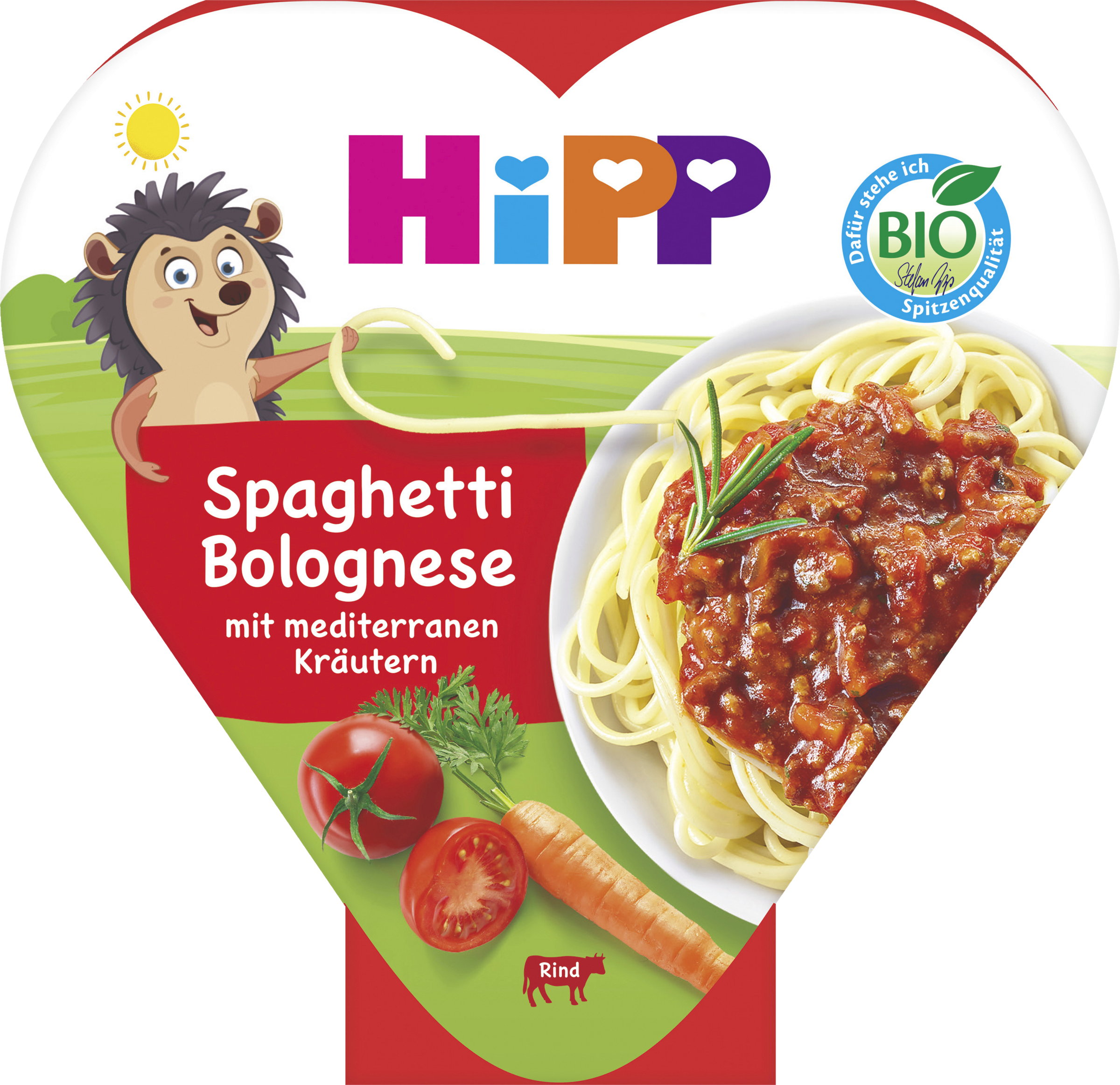 HiPP Bio Spaghetti Bolognese mit mediterranen Kräutern