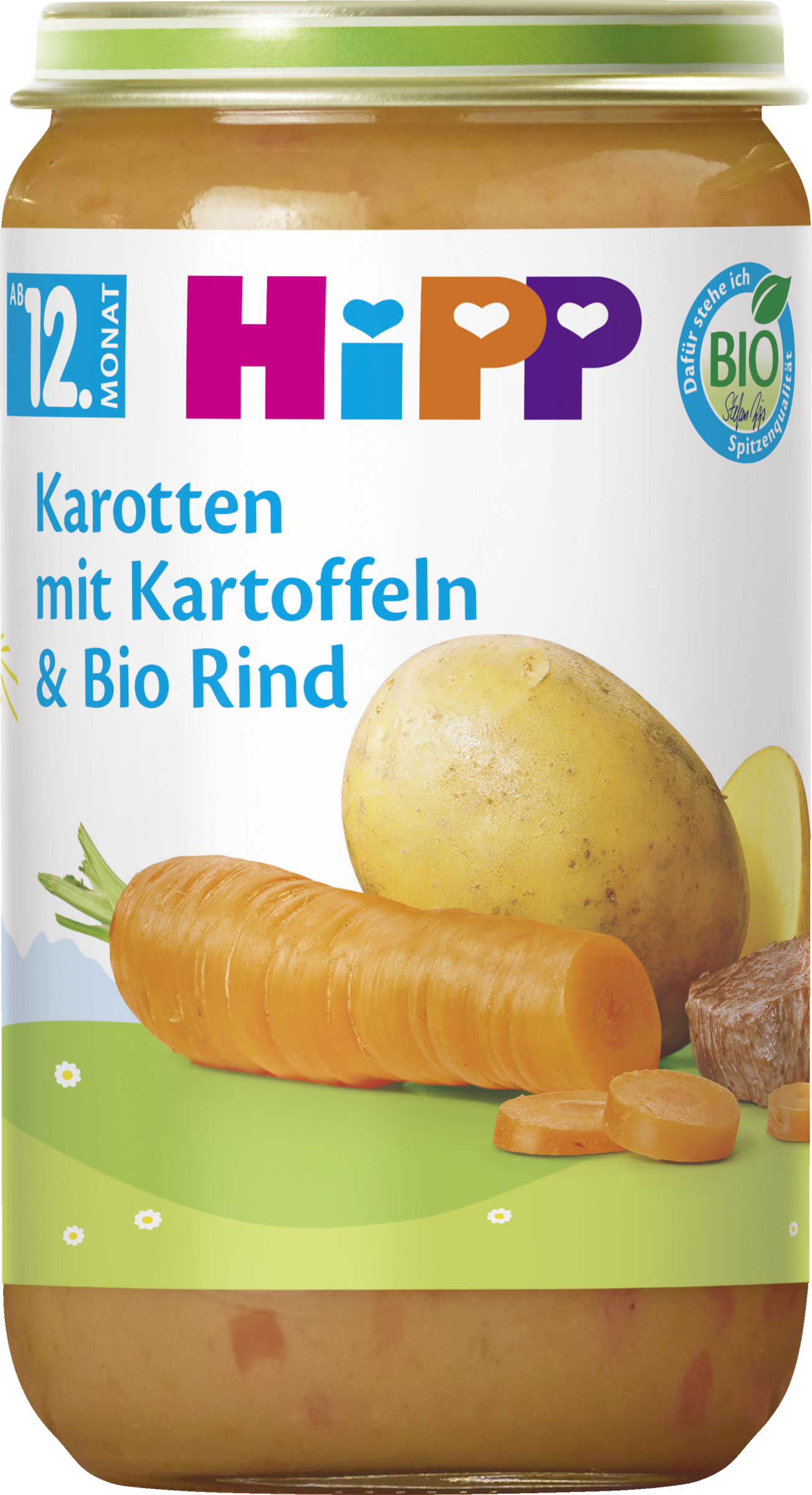 Bio Gemüseallerlei mit Bio-Rind