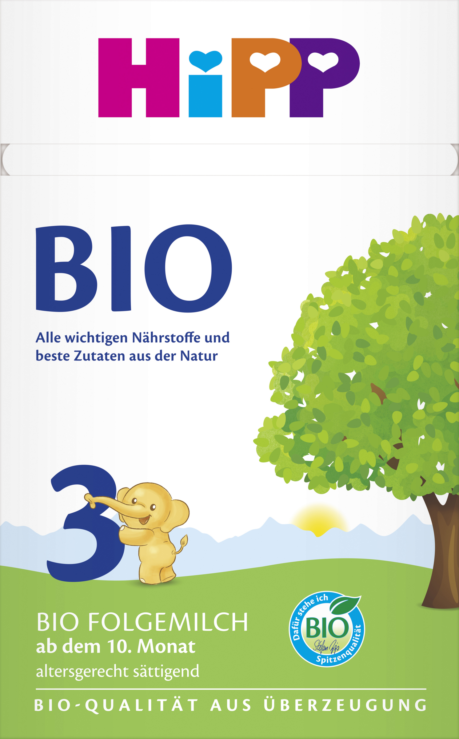 HiPP Bio Folgemilch 3, ab dem 10. Monat