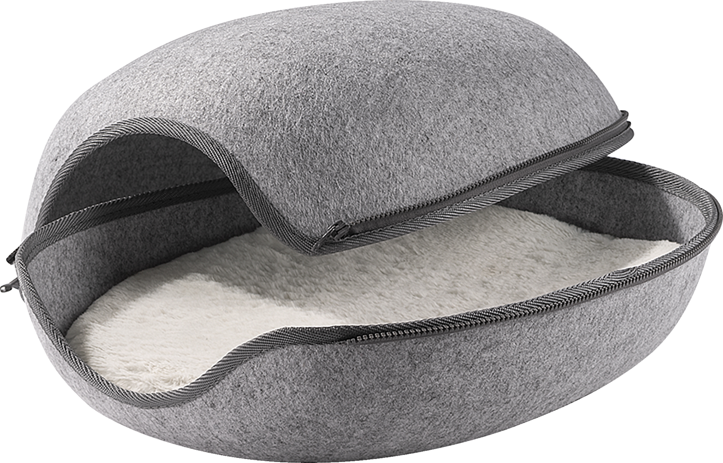 Katzenhöhle aus Filz