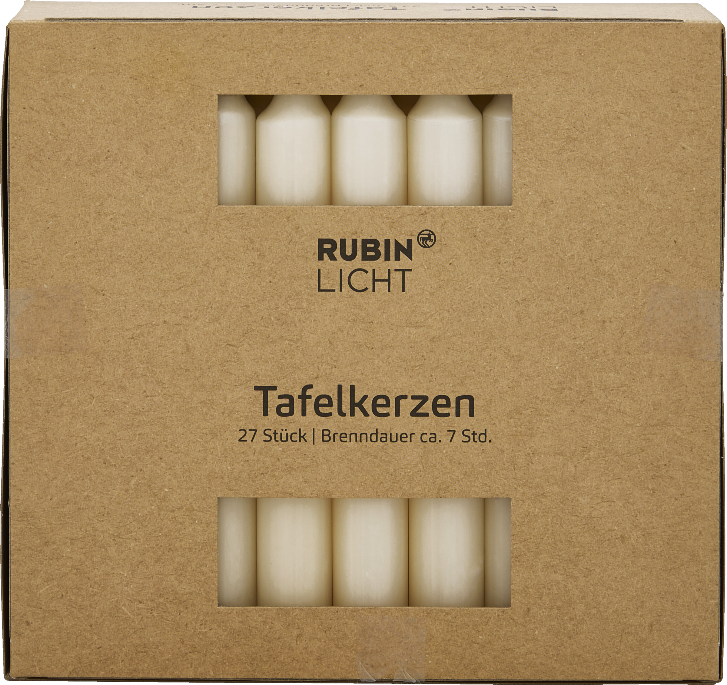 RUBIN LICHT Tafelkerzen 175/21 champagner