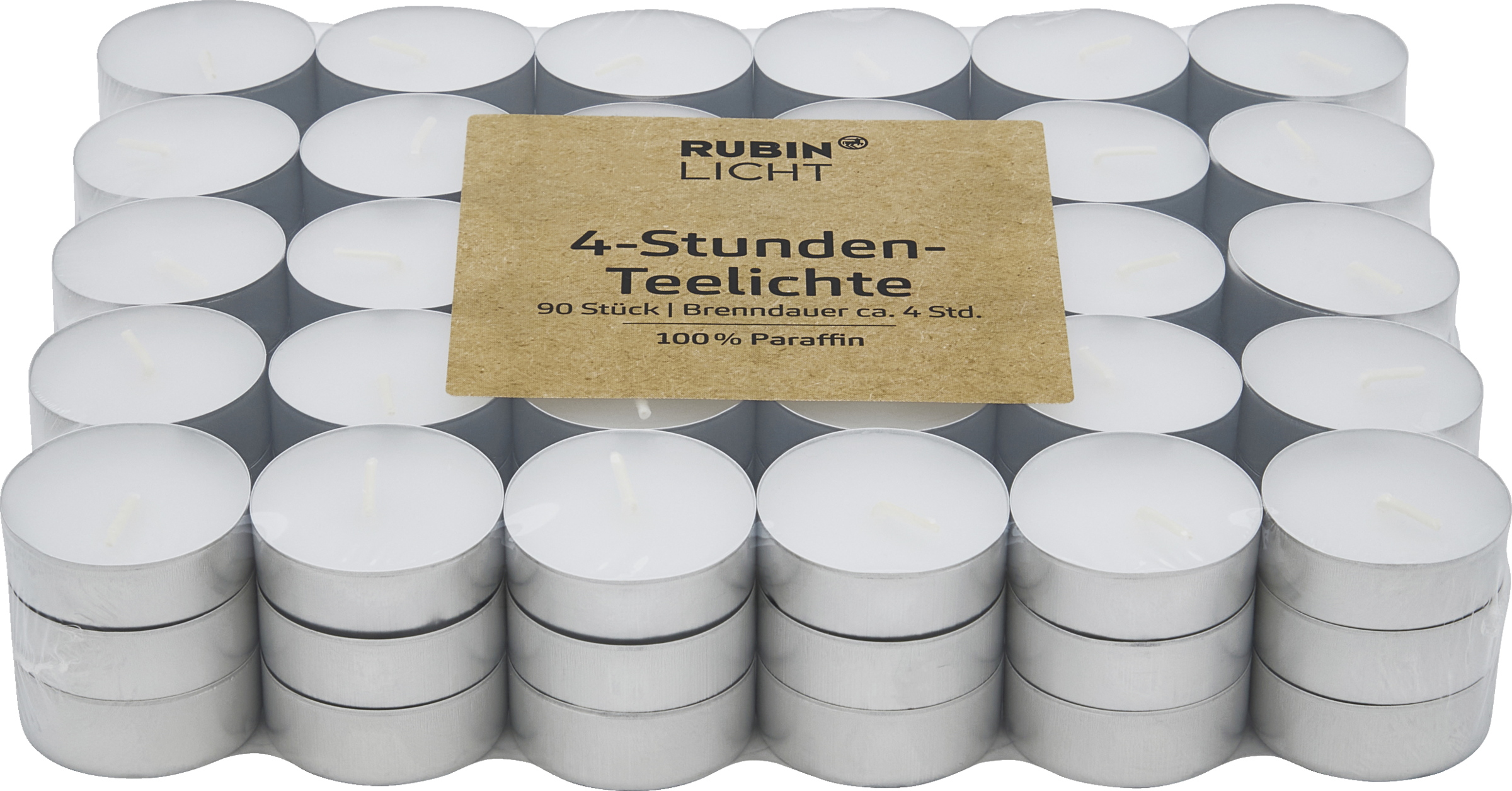 RUBIN LICHT Teelichte 90er-Pack