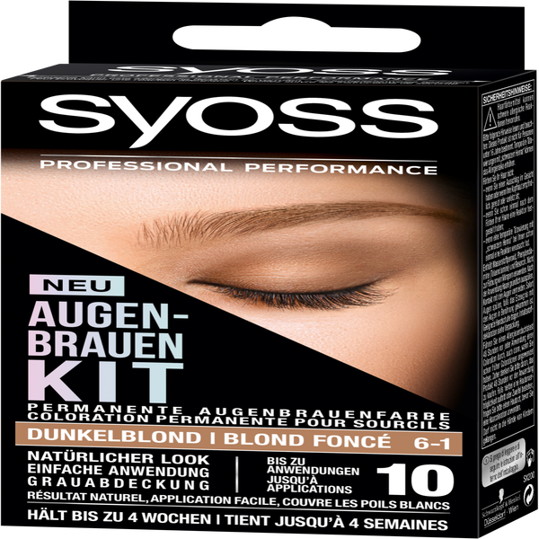 Syoss Augenbrauen Kit Dunkelblond 6-1