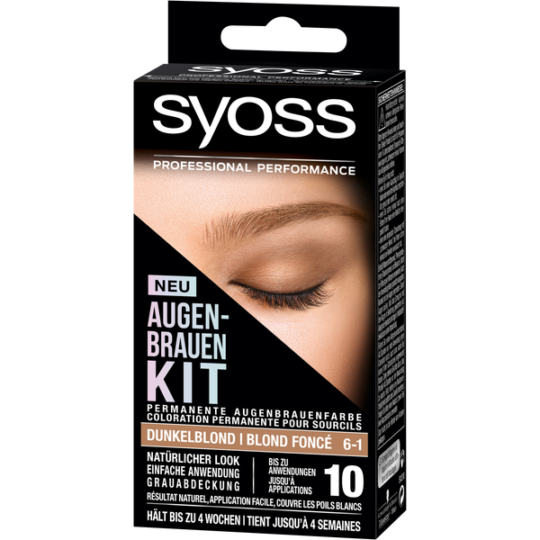 Syoss Augenbrauen Kit Dunkelblond 6-1