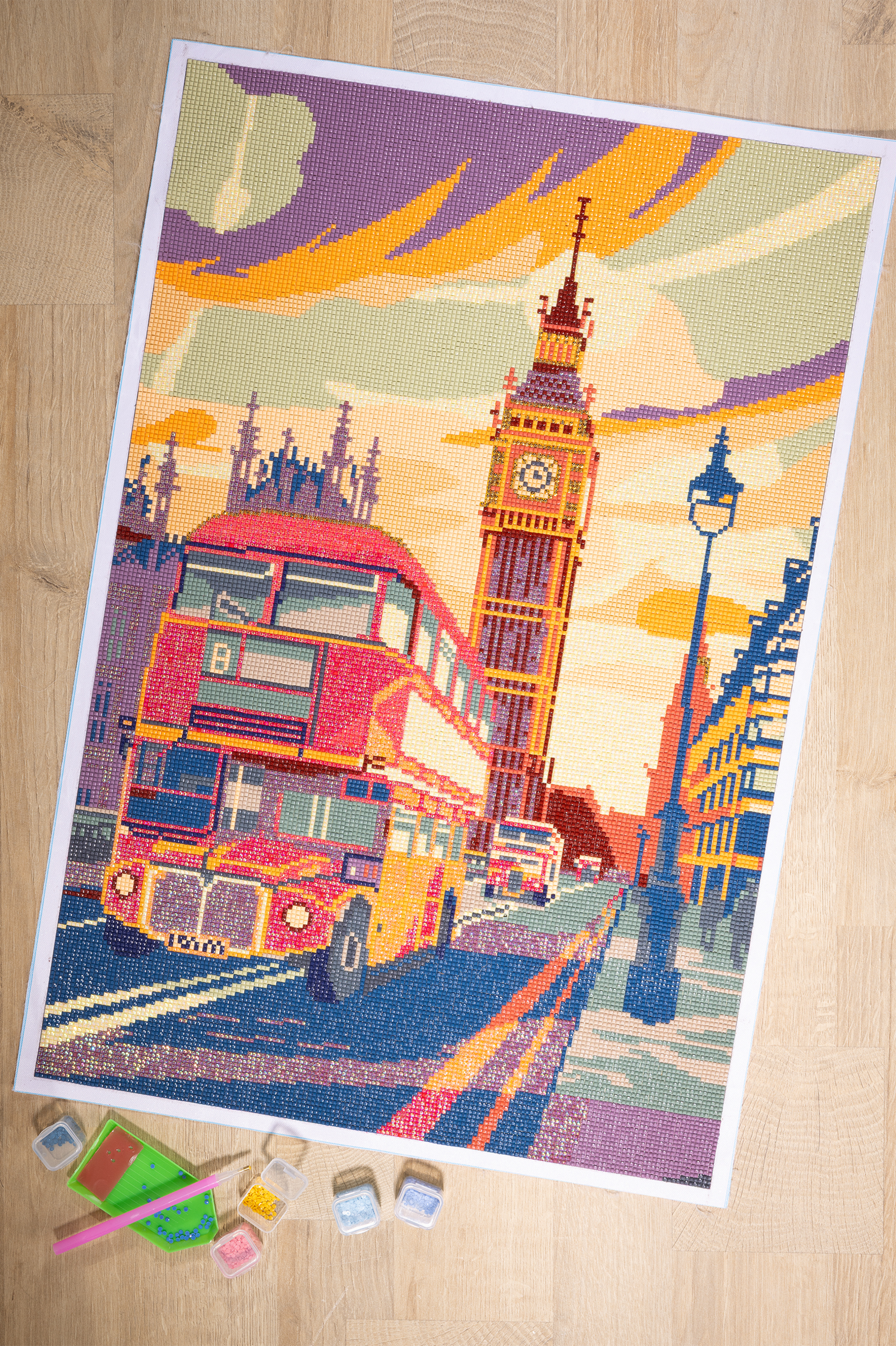 IDEENWELT Diamond Painting Set London