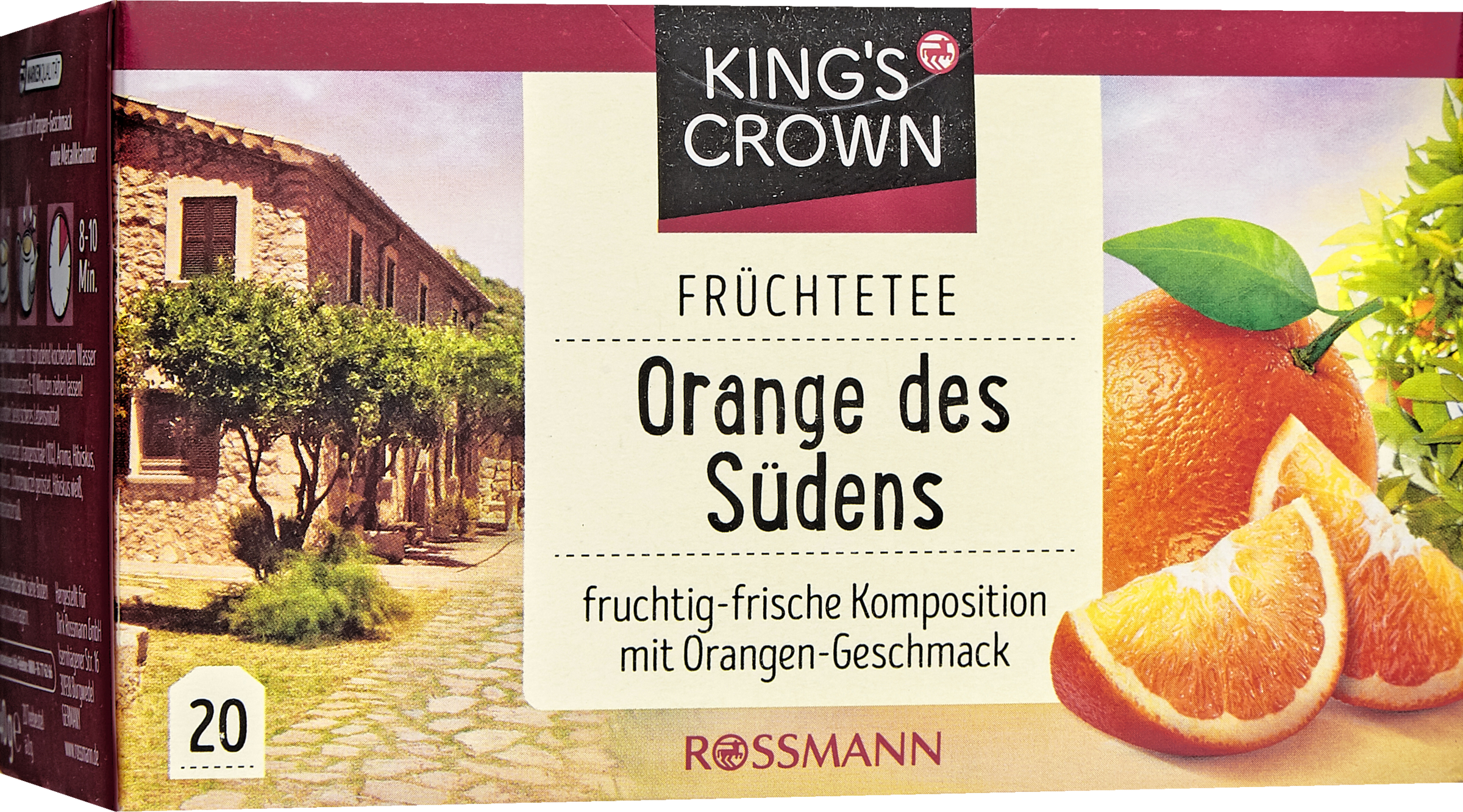 Früchtetee Orange des Südens