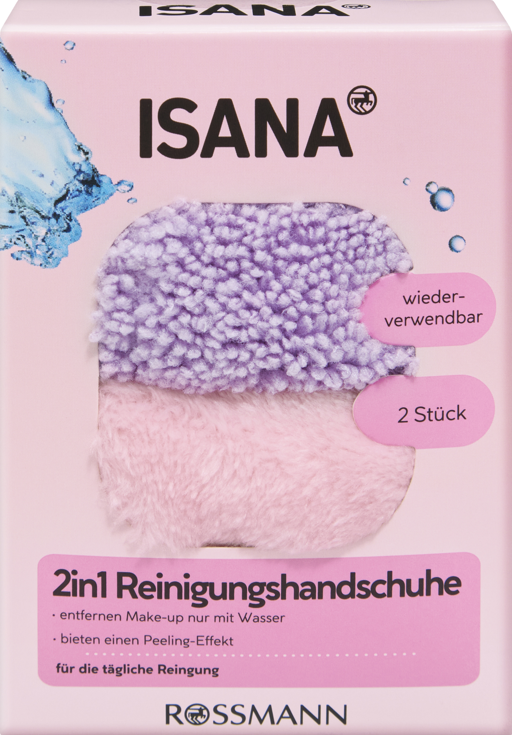 ISANA 2in1 Reinigungshandschuhe