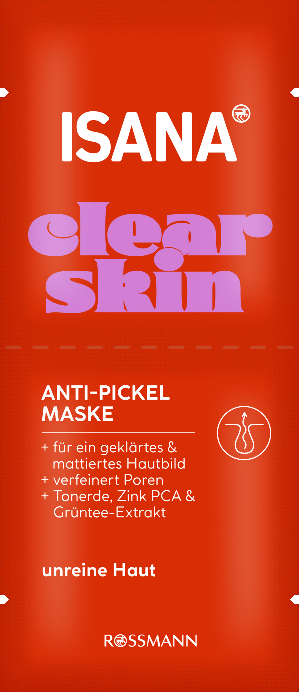 ISANA Clear Skin Anti-Pickel Maske