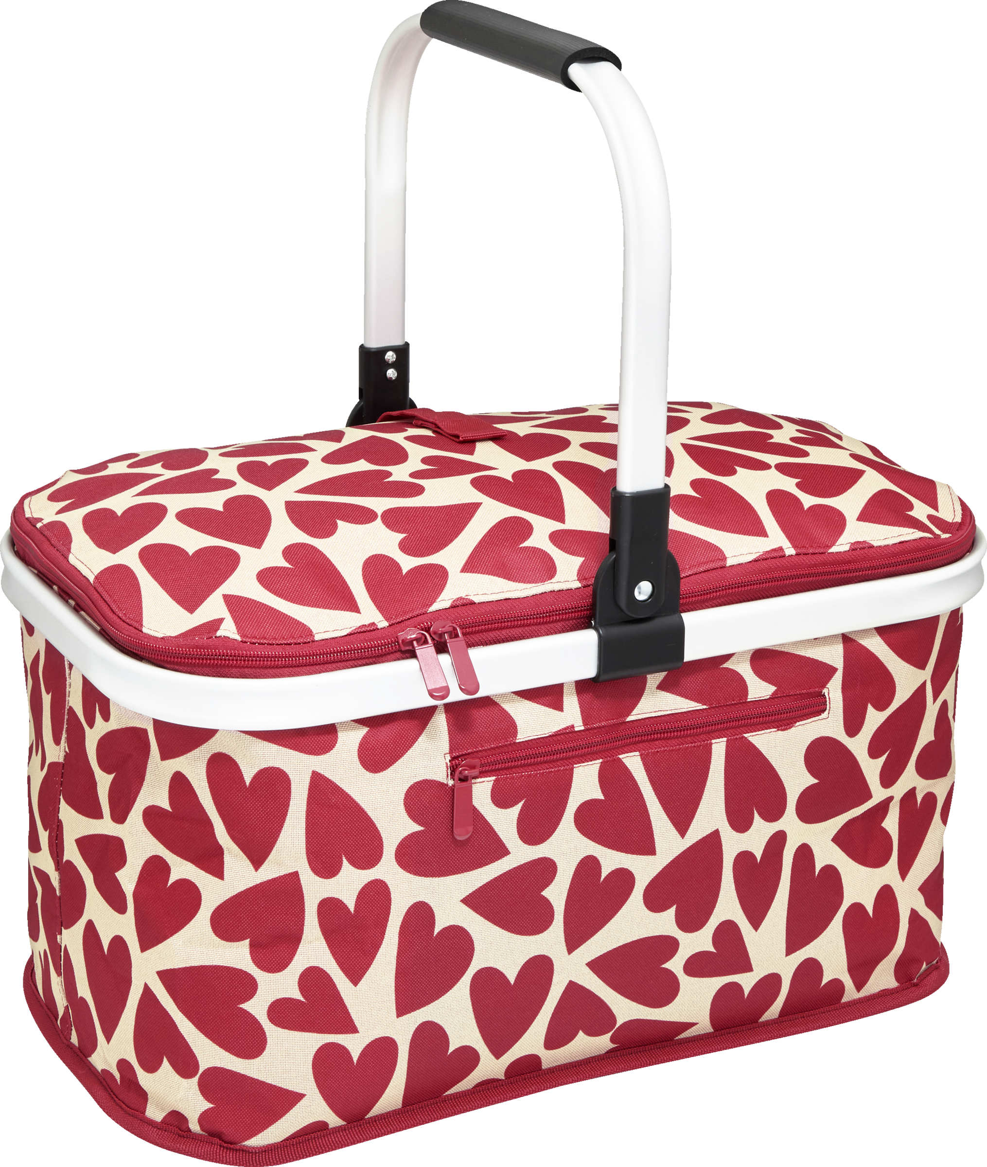 Thermo-Einkaufskorb Herzen