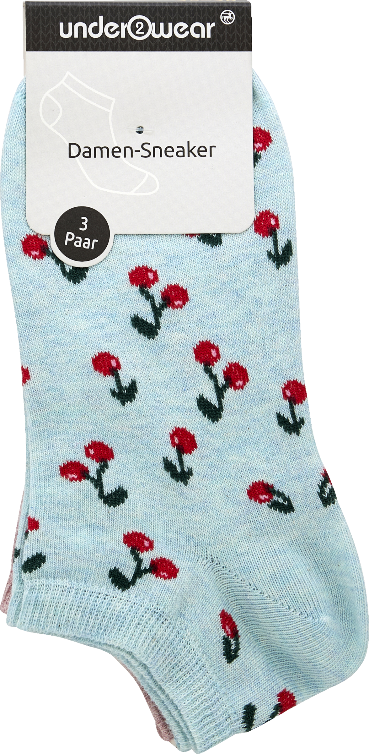 under2wear 3er Pack Sommer1 Früchte bunt 35/38