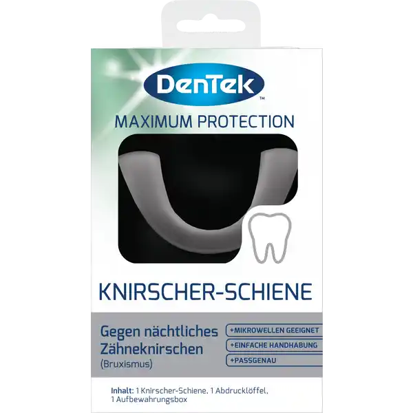 واقي الأسنان DenTek Maximum Protection، قابل للتعديل بشكل فردي، قطعة واحدة