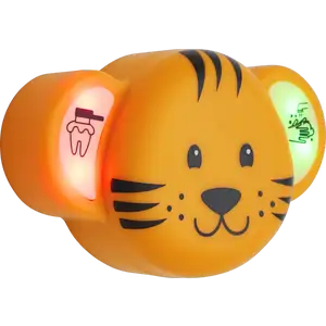 مؤقت تنظيف الأسنان وغسل اليدين على شكل نمر