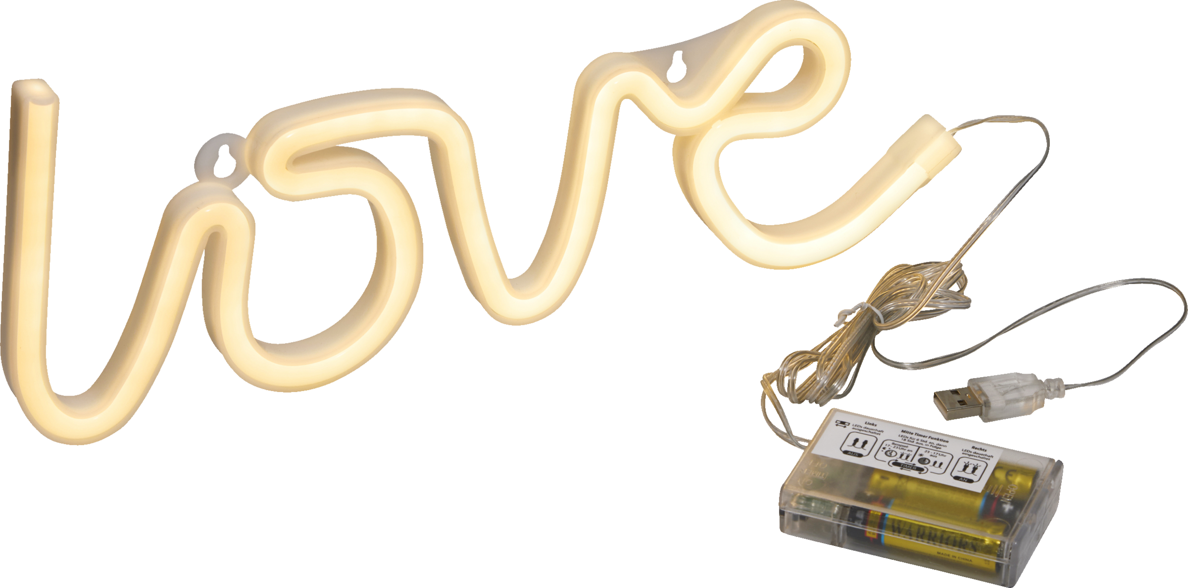 LED-Neon-Leuchte weiß