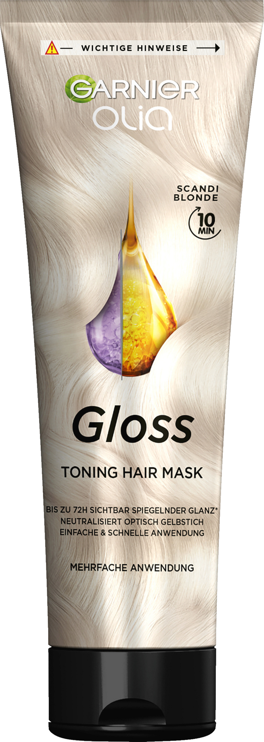 Garnier Olia Gloss Toning Hair Mask Scandi Blonde