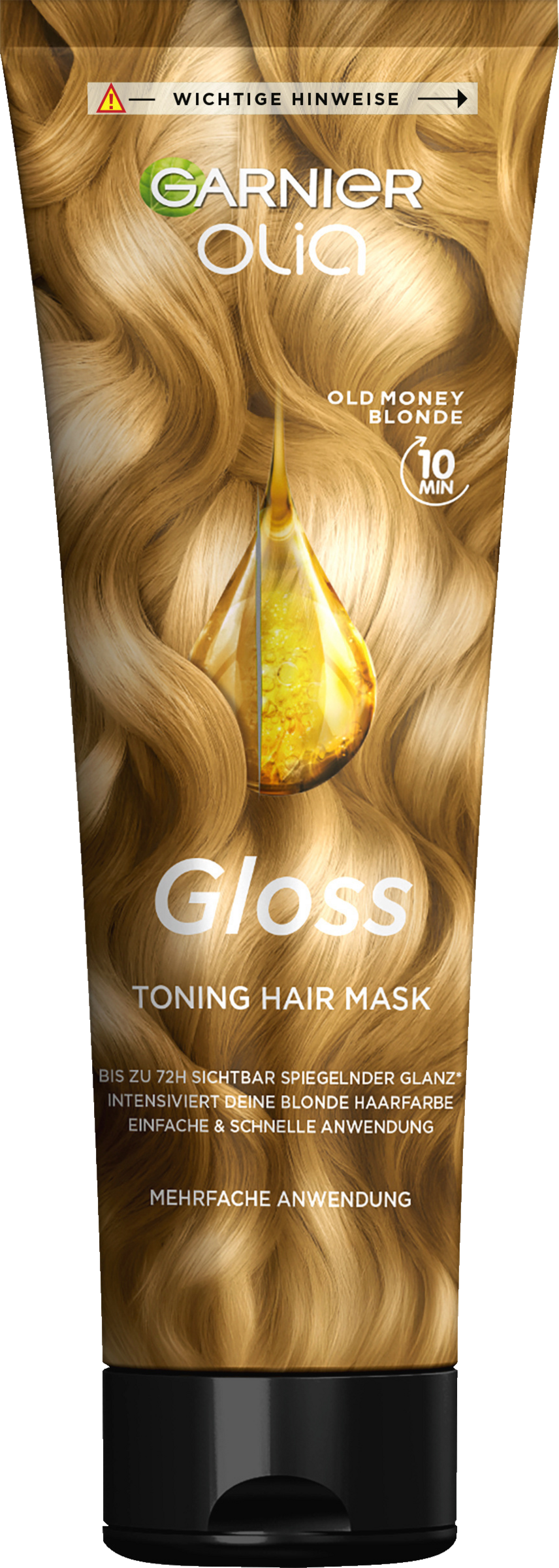 Garnier Olia Gloss Toning Hair Mask Old Money Blonde