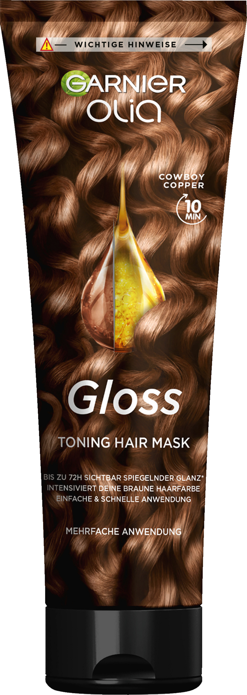 Garnier Olia Gloss Toning Hair Mask Cowboy Copper