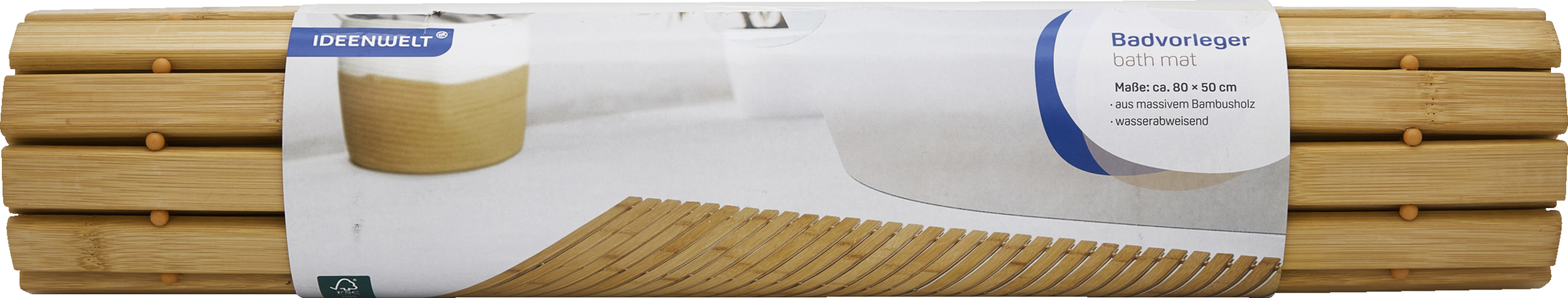 Bambus-Badvorleger
