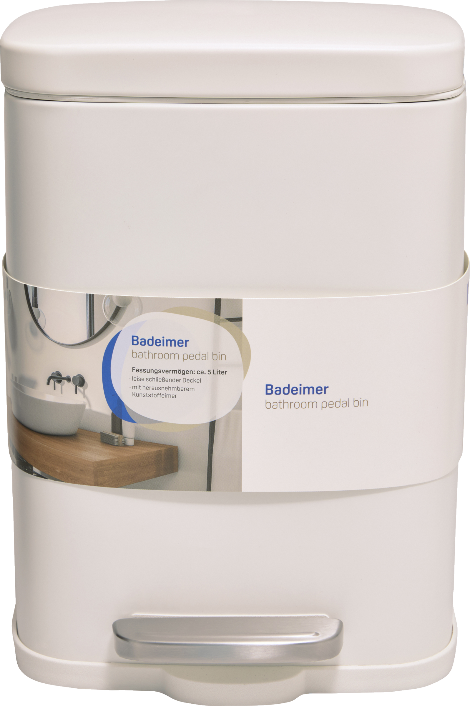 IDEENWELT Badeimer weiß