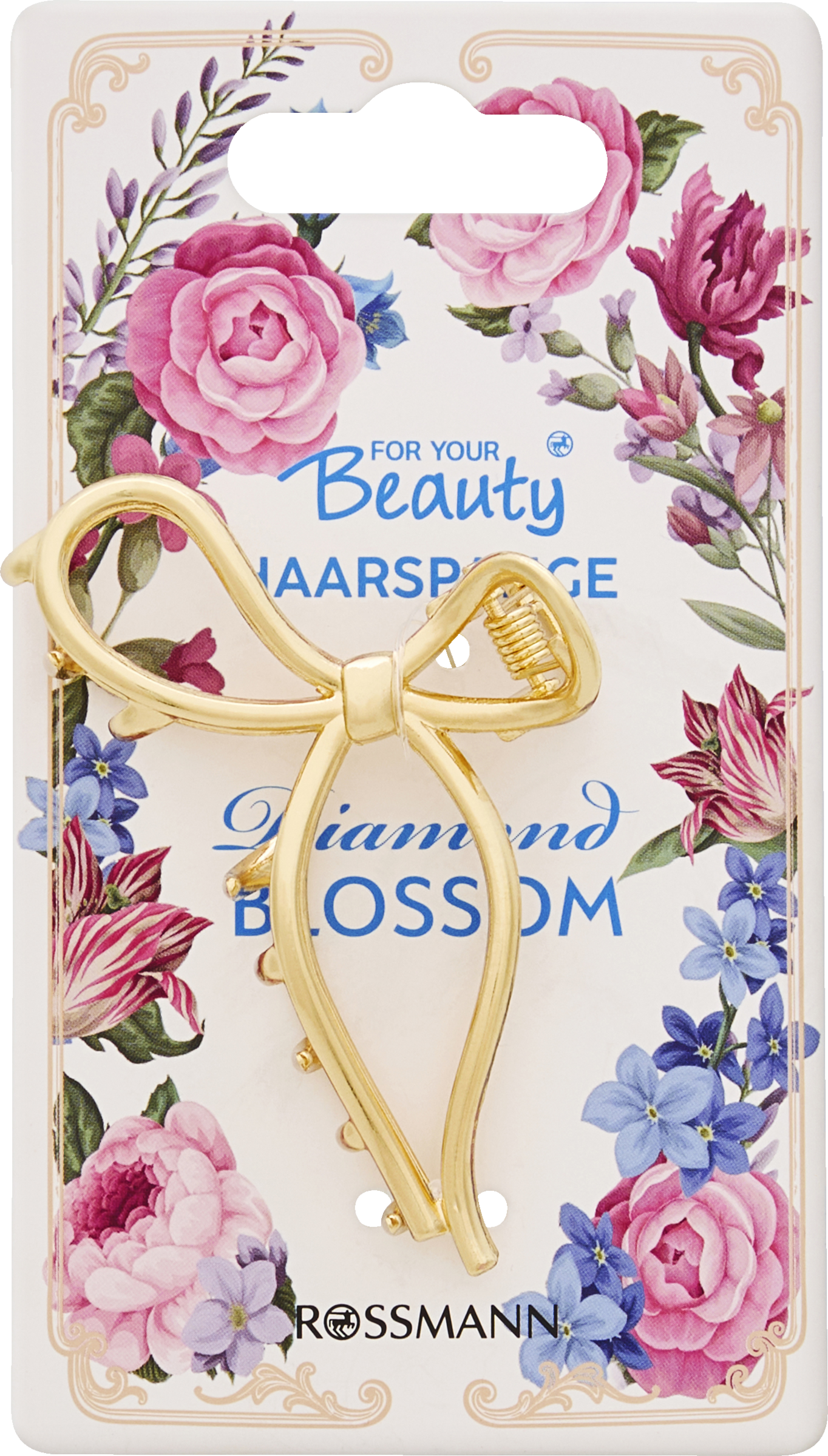 FOR YOUR Beauty Haarspange Schleife Diamond Blossom