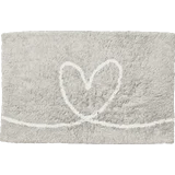 Badteppich 50x80cm grau