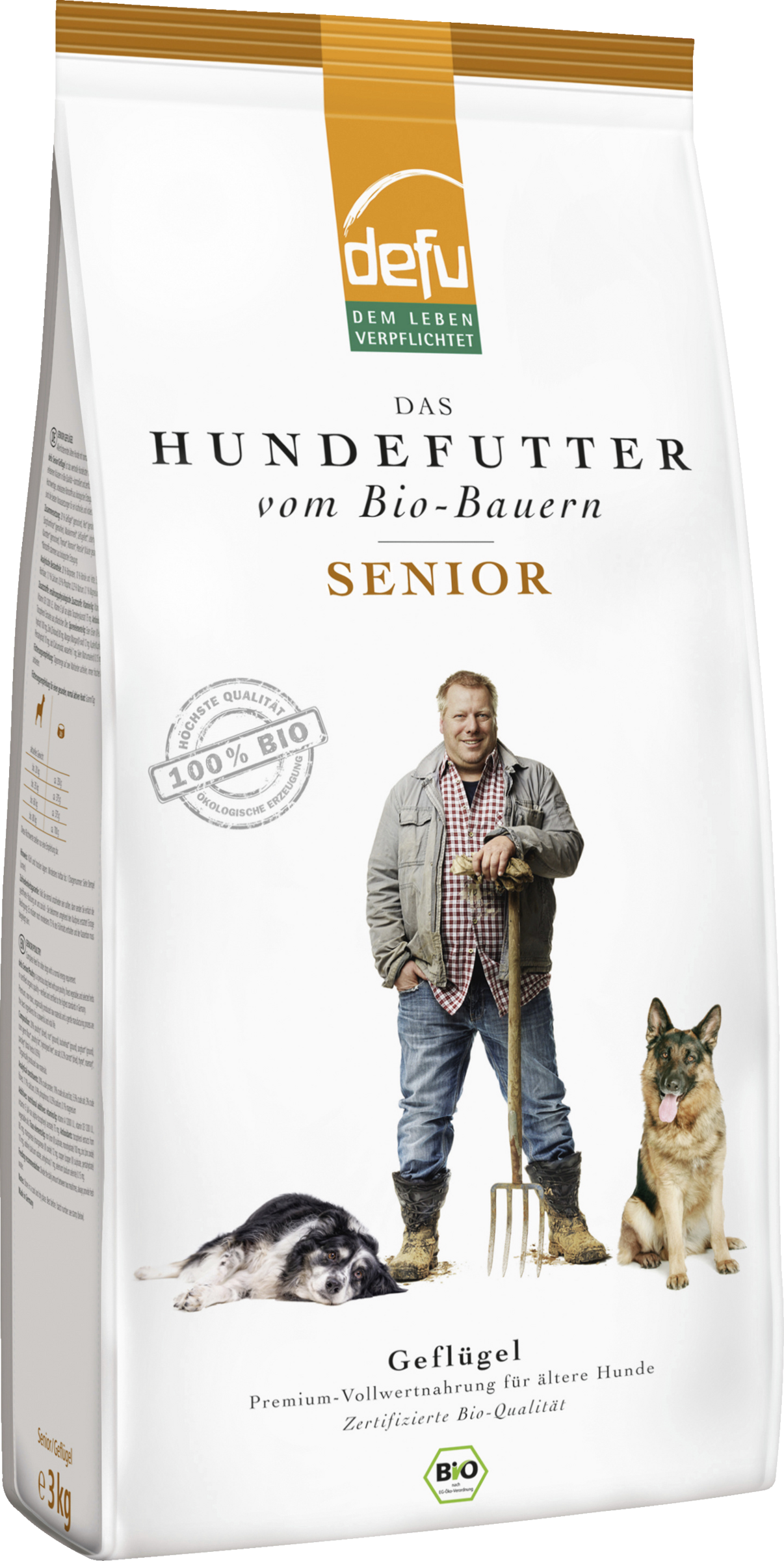 Defu Hund Senior Geflügel