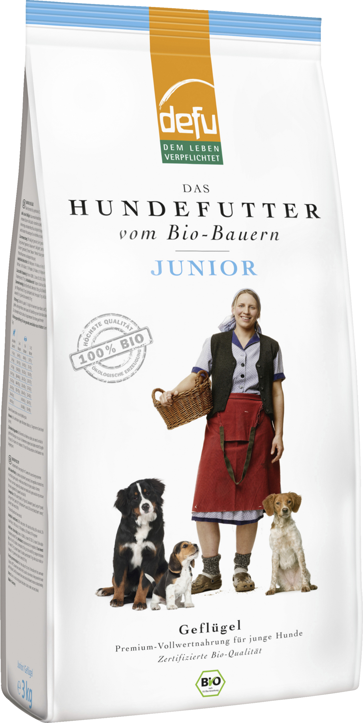 Defu Hund Junior Geflügel