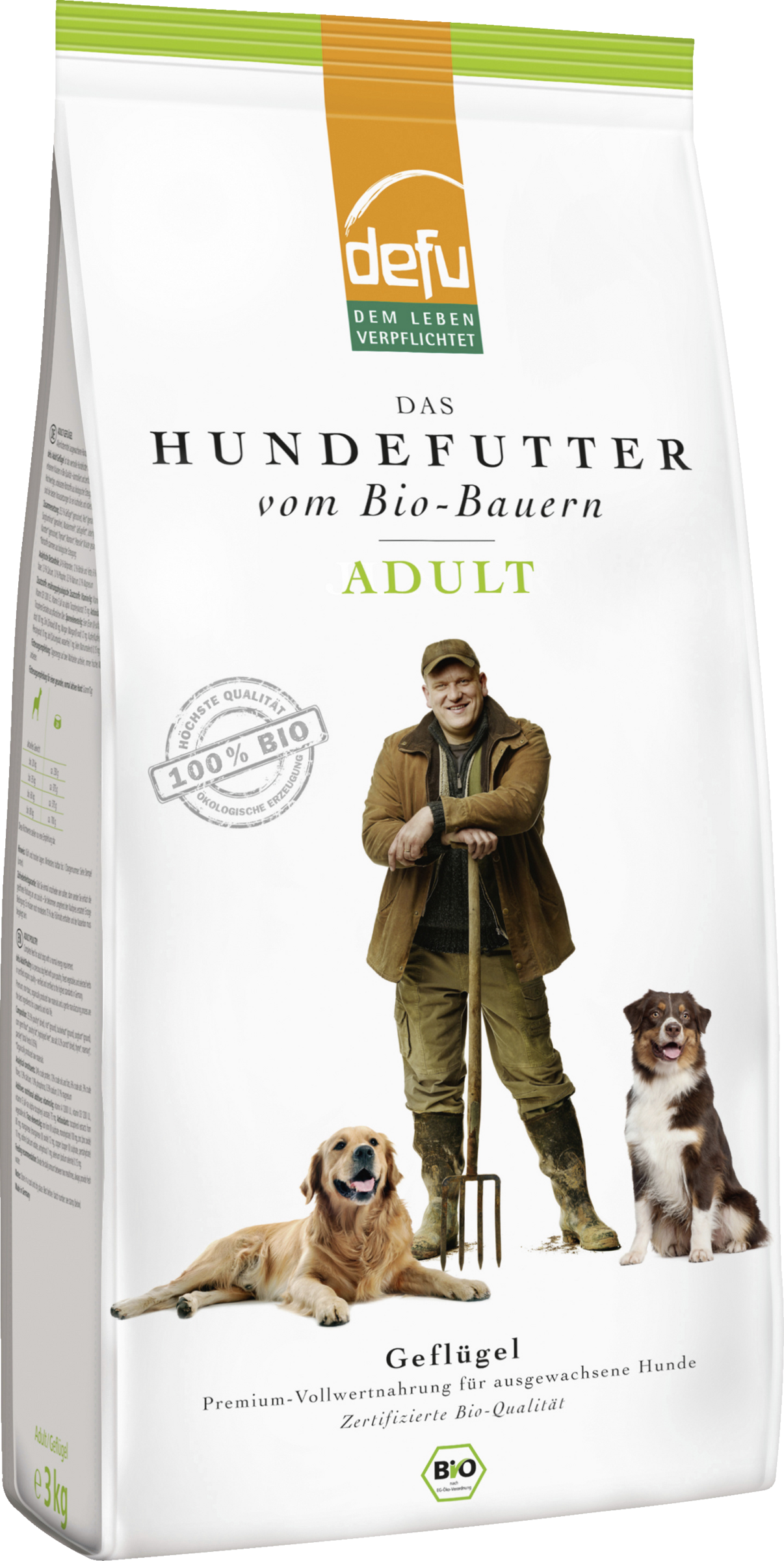 Defu Hund Adult Geflügel