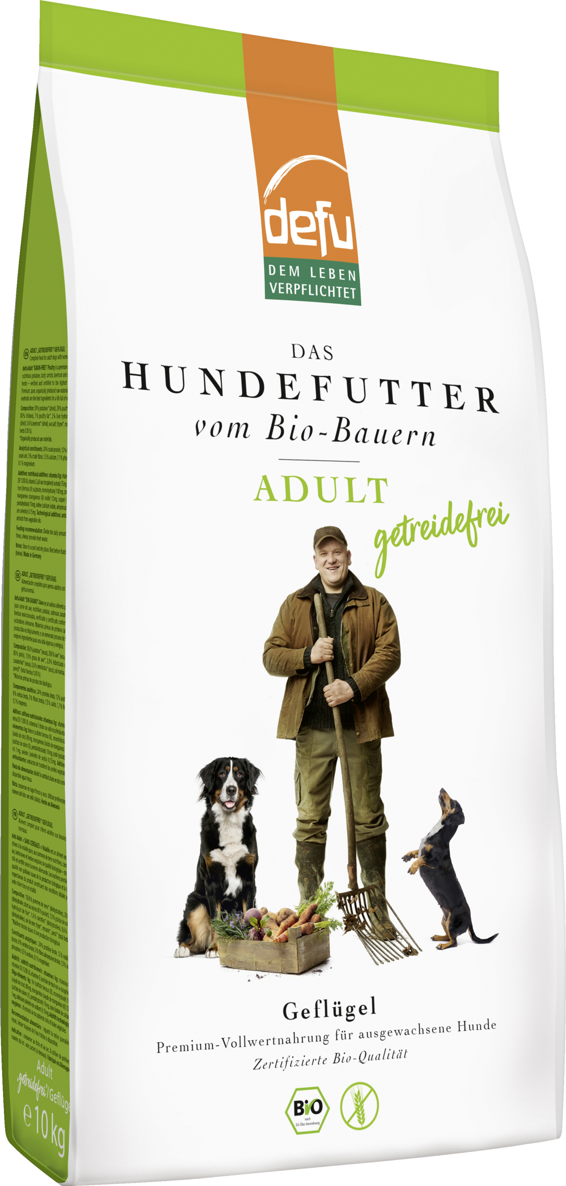 Defu Hund Adult getreidefrei Geflügel
