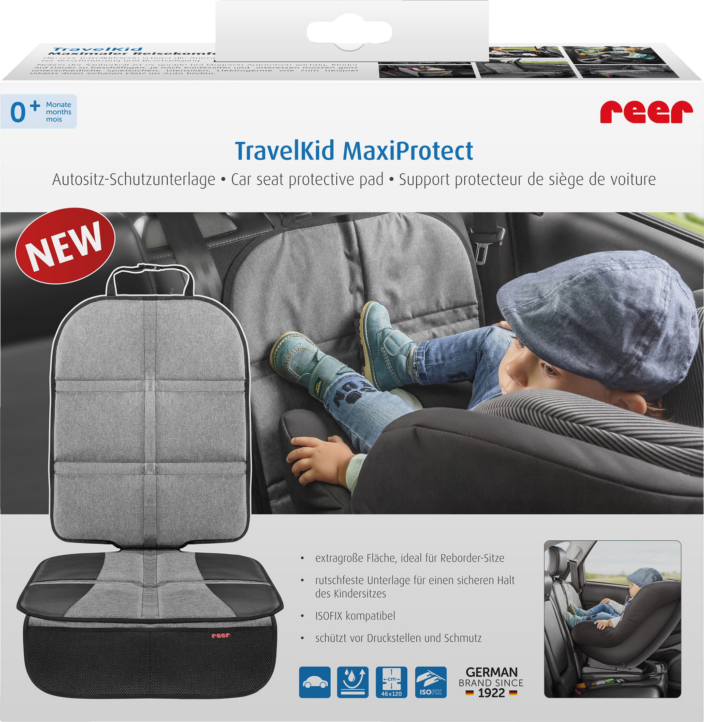 reer TravelKid MaxiProtect Autositz-Schutzunterlage