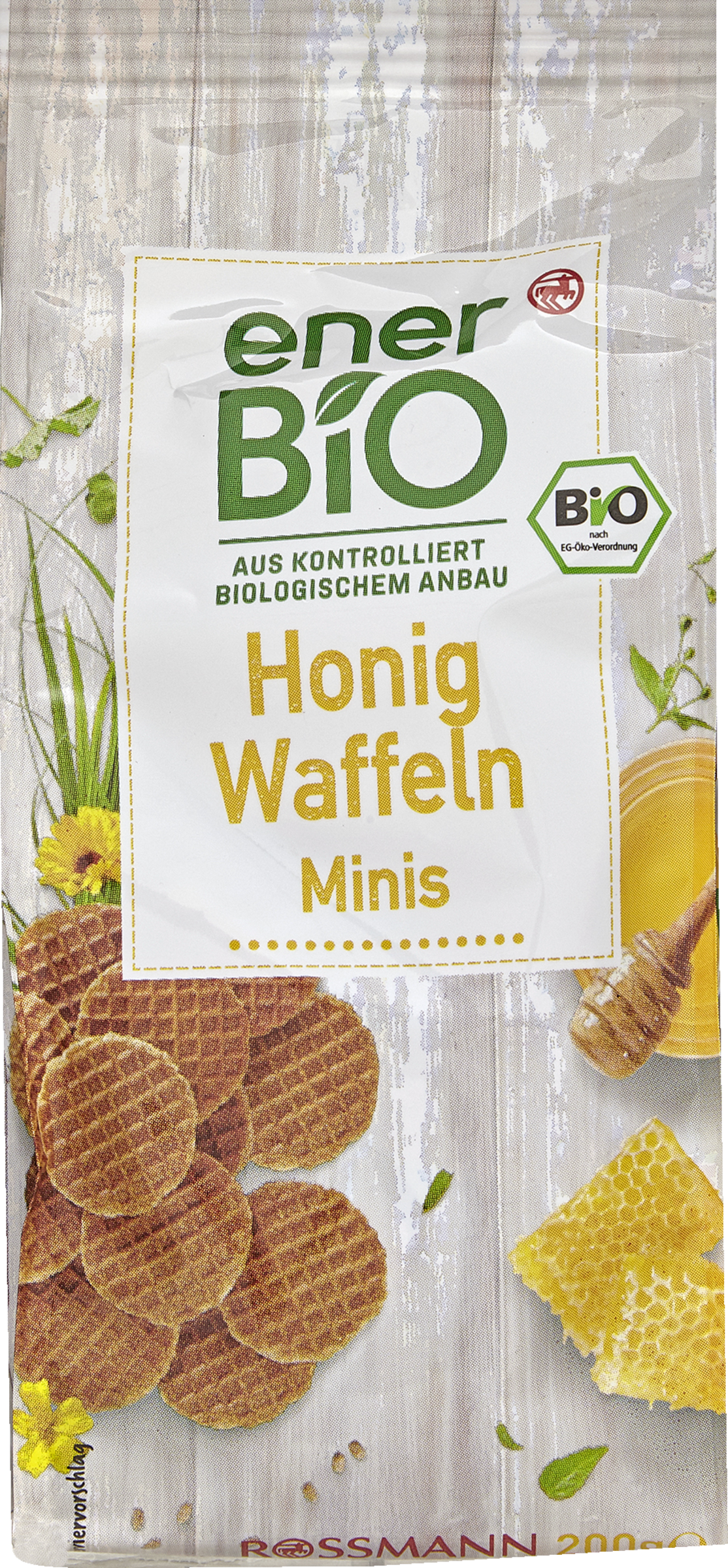 enerBiO Honig Waffeln Minis