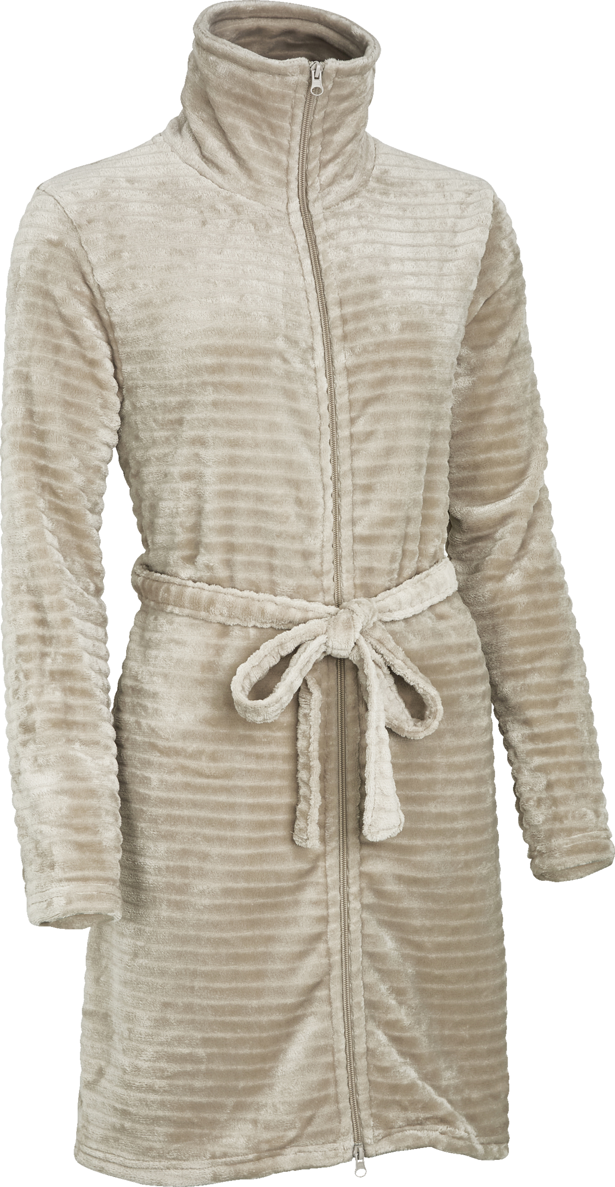 Morgenmantel mit Reißverschluss Gr. L/XL