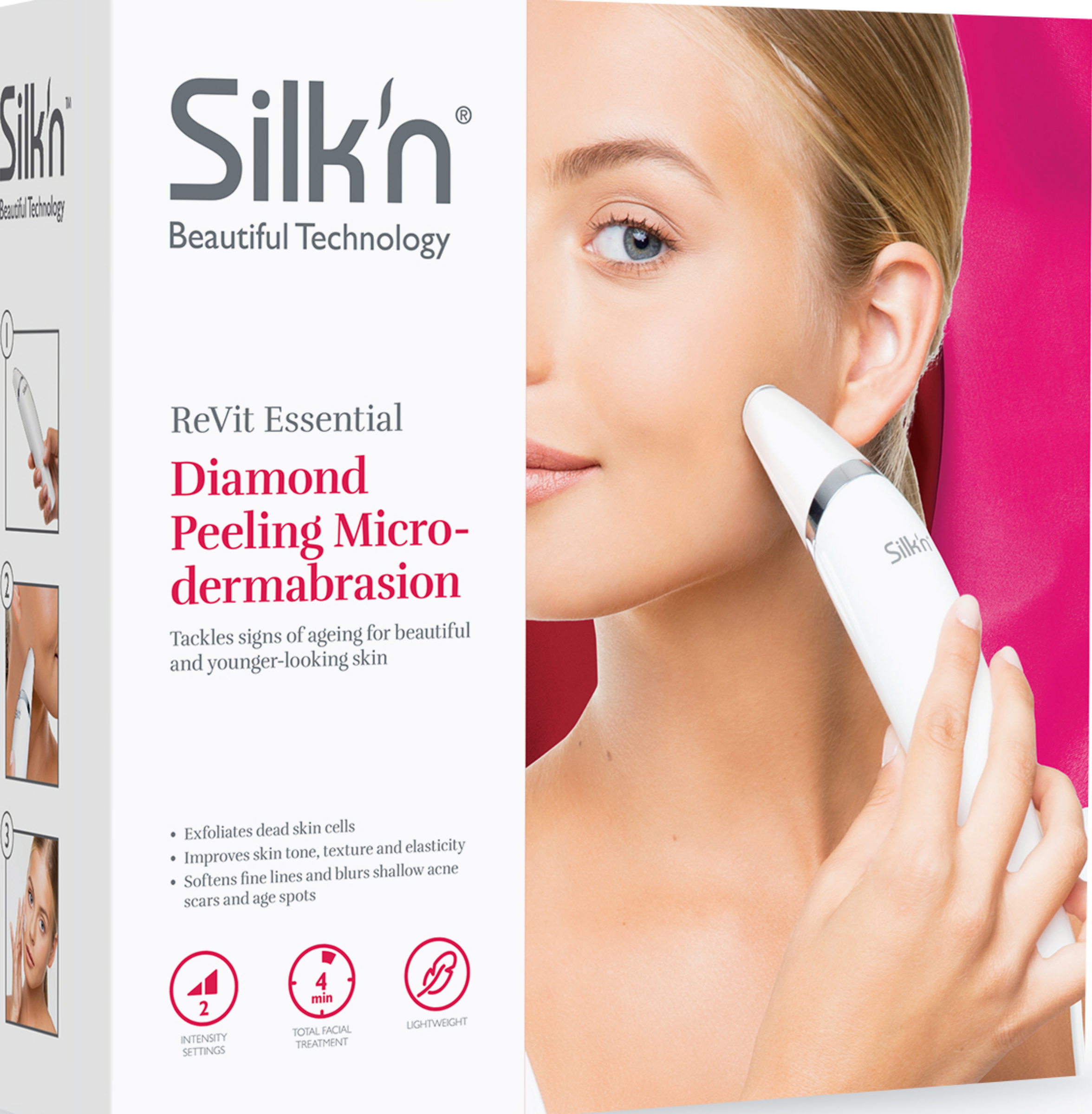 Silk'n ReVit Essential Diamant Peeling-Mikrodermabrasionsgerät