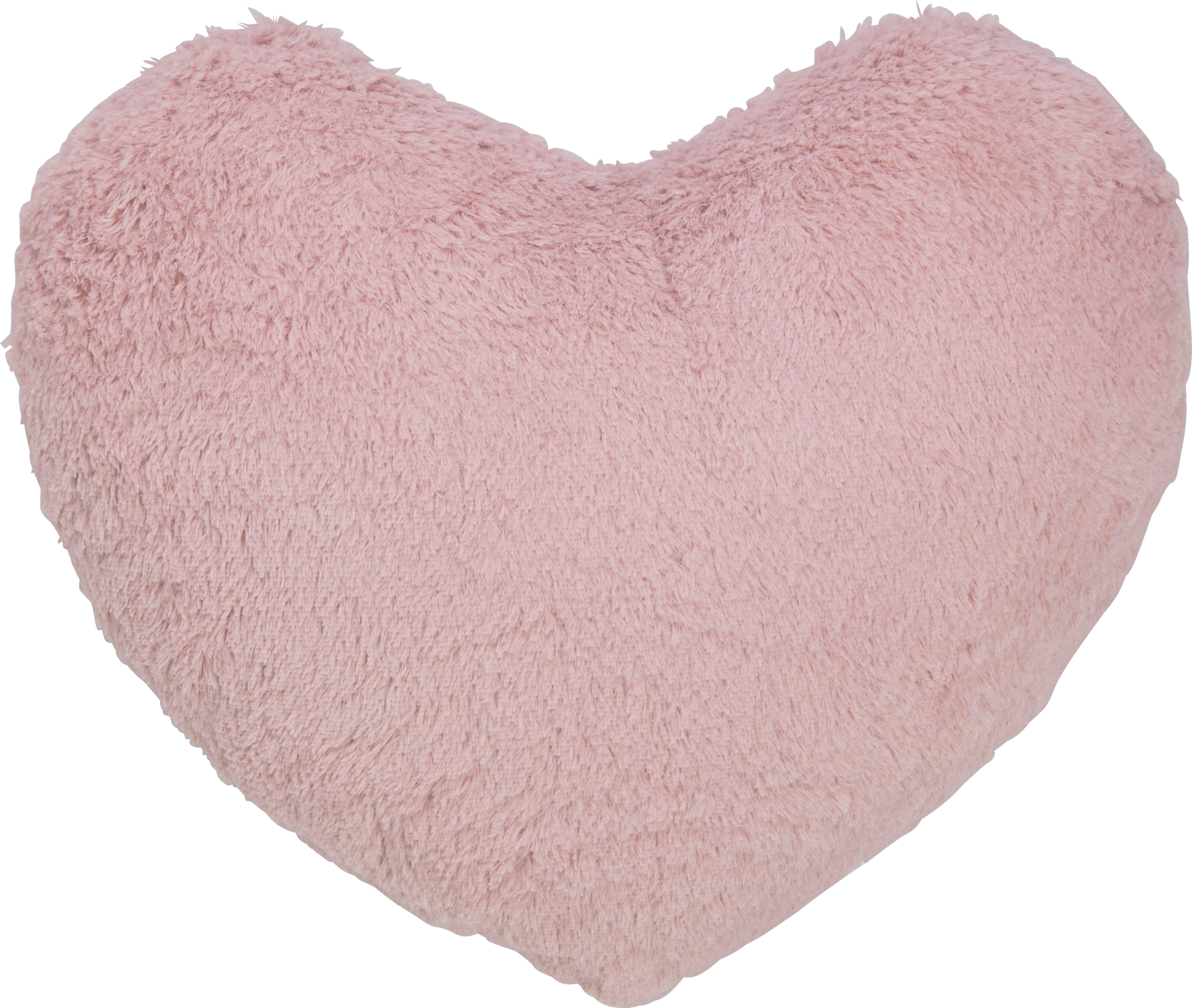 IDEENWELT Deko-Kissen Herz rosa
