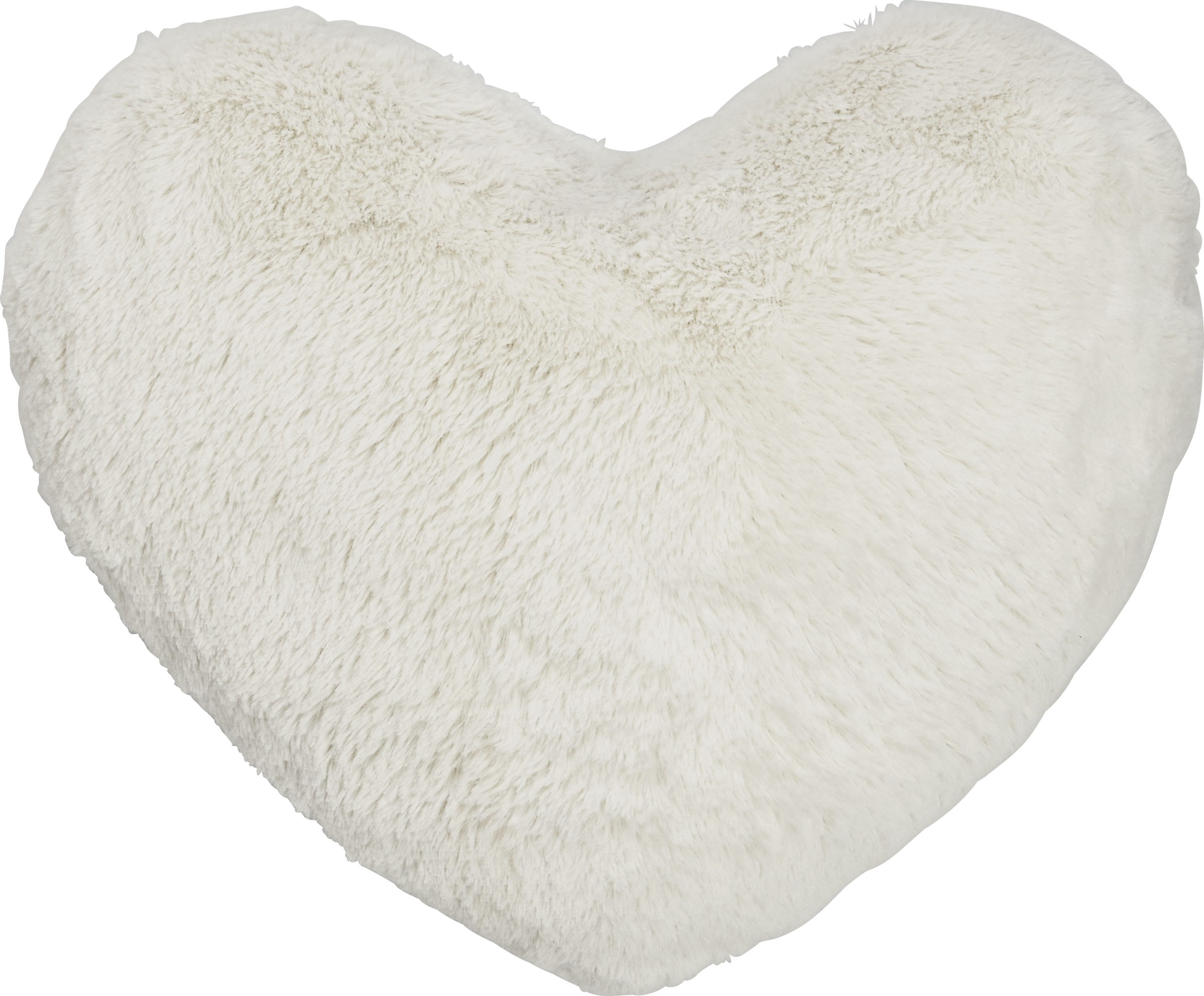 Deko-Kissen Herz creme