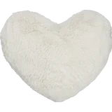 Deko-Kissen Herz creme