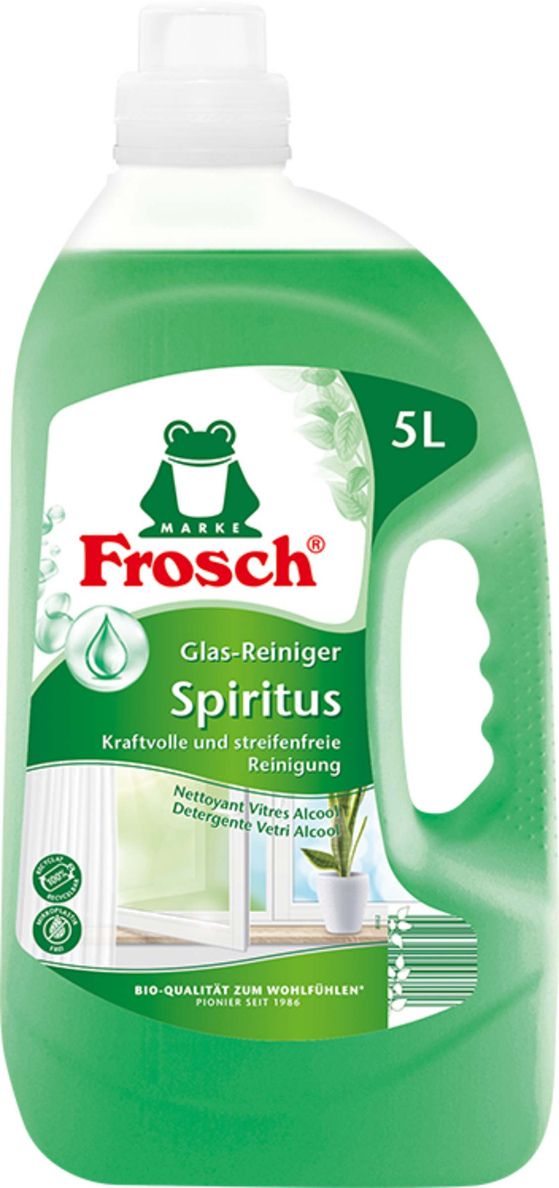 Spiritus Glas-Reiniger Großpackung