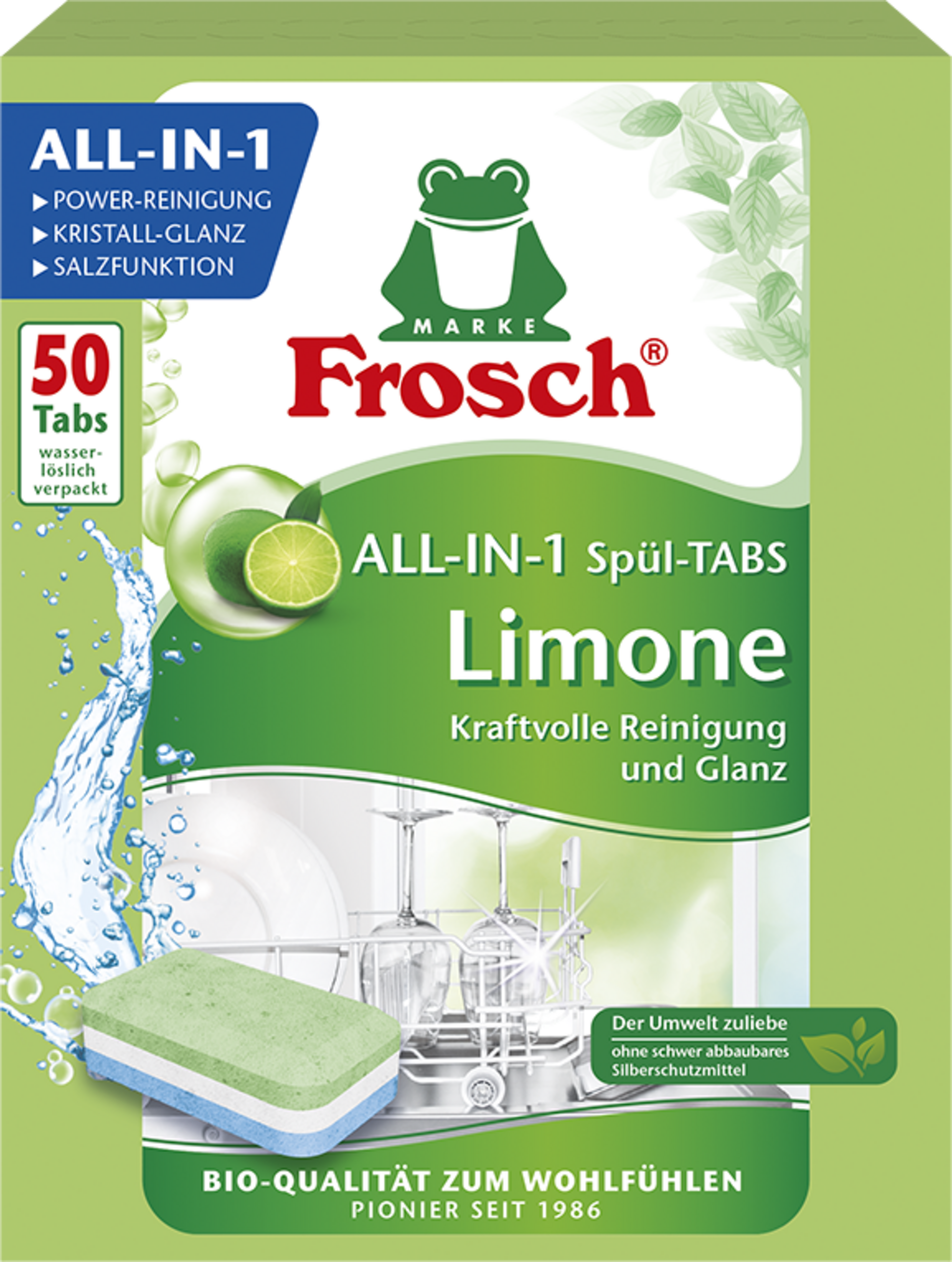 Frosch Limonen Geschirrspül-Tabs