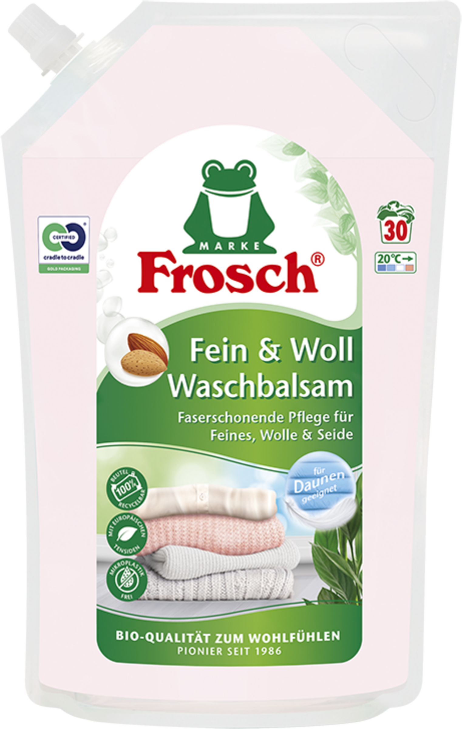 Fein & Woll Waschbalsam flüssig Nachfüllbeutel 30WL