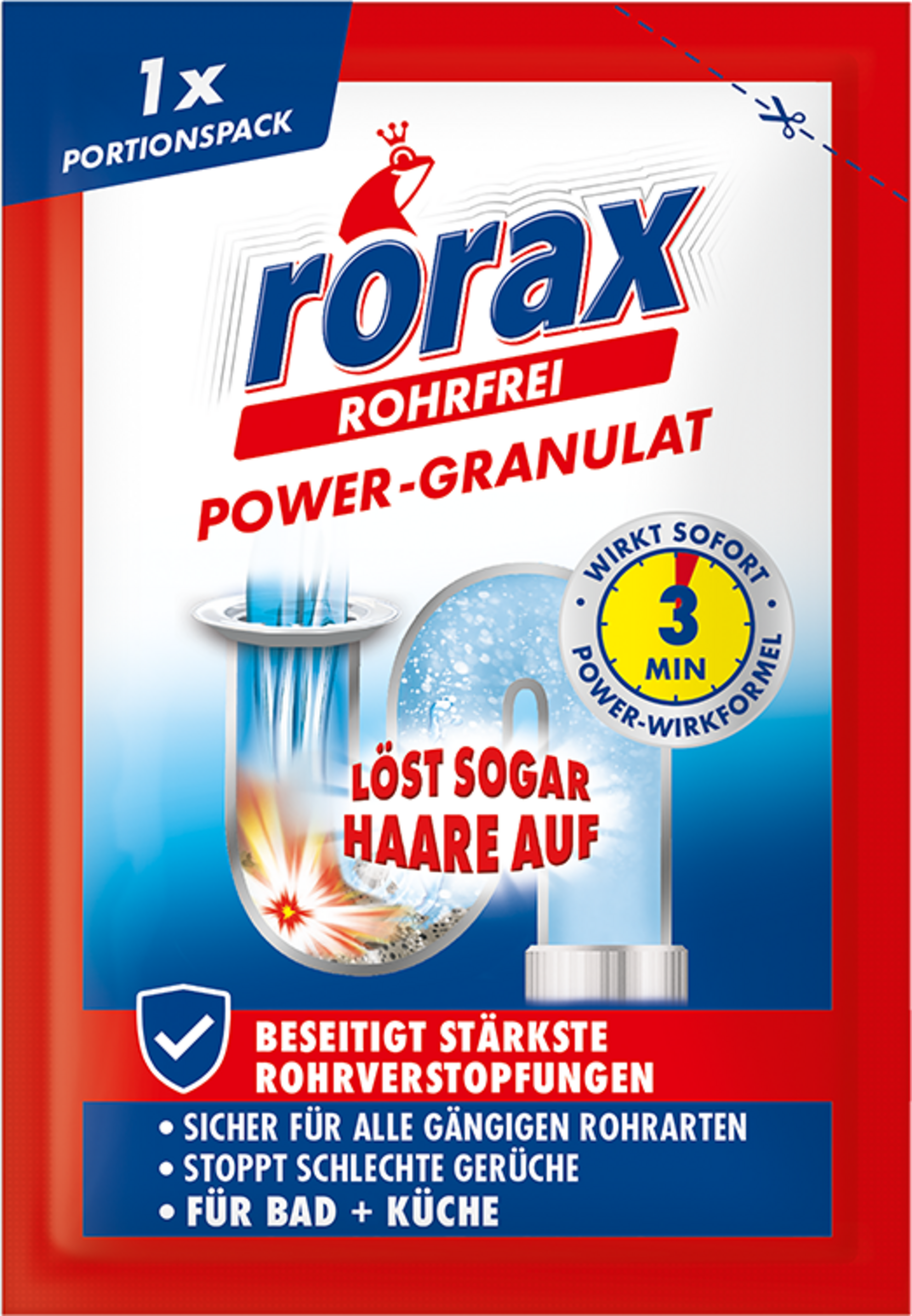 rorax Rohrfrei Power-Granulat