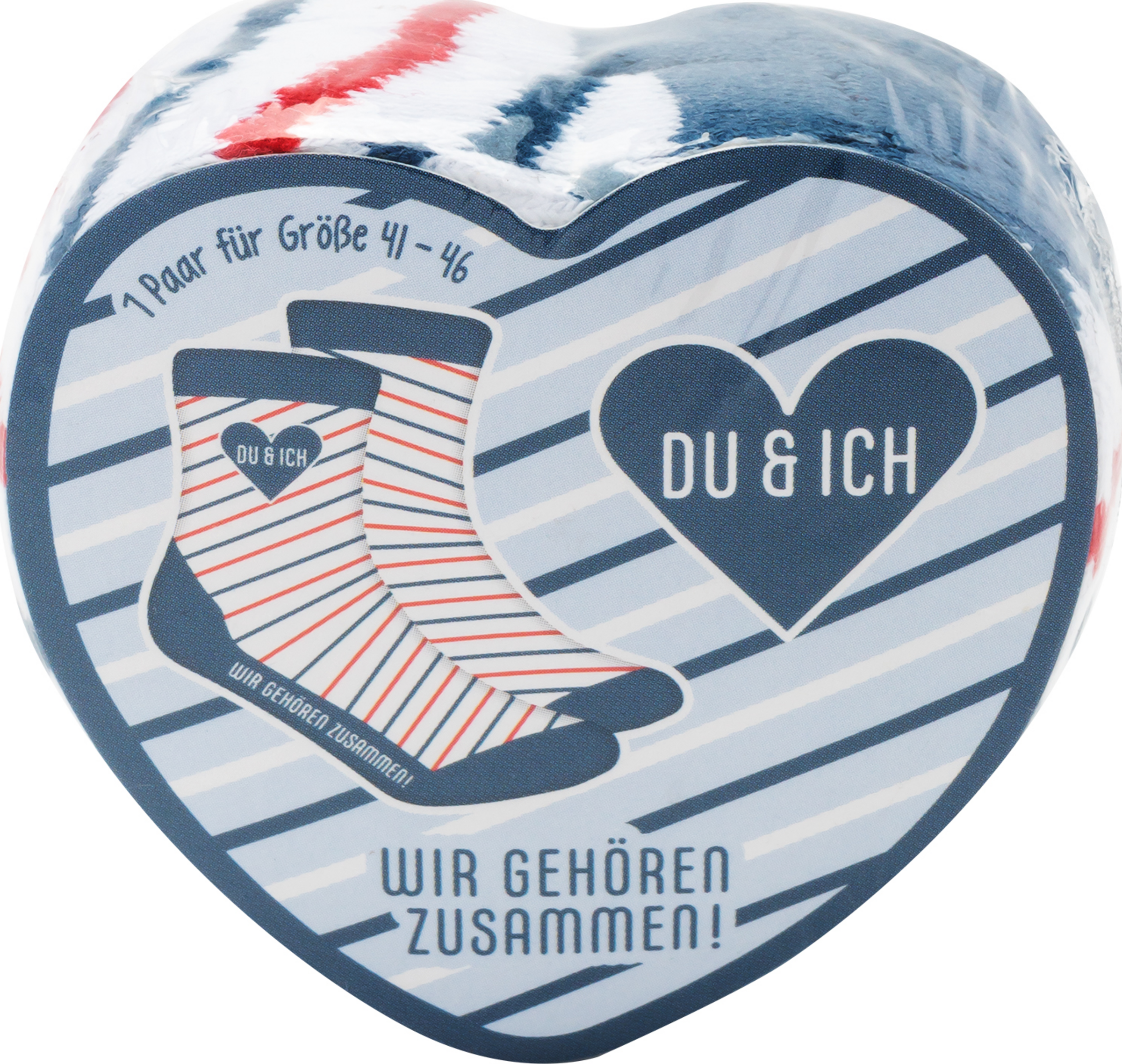 IDEENWELT Zaubersocken Du & Ich Gr. 41-46