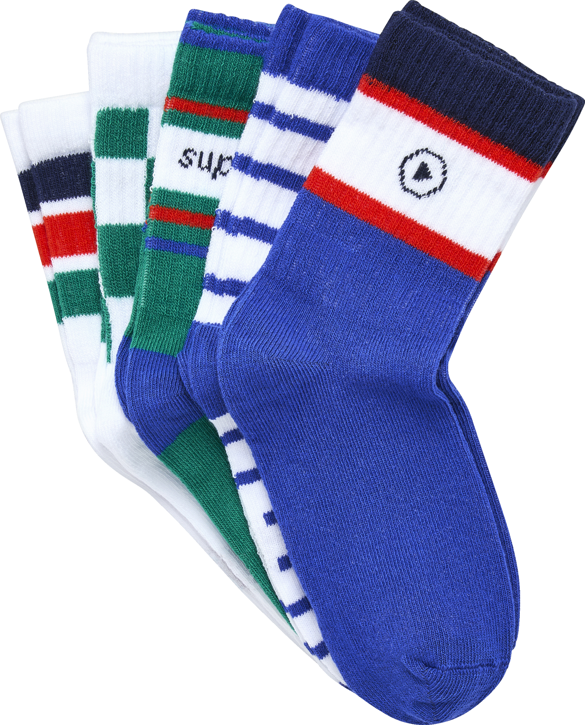 Kinder-Socken 5er-Set Größe: 27/30