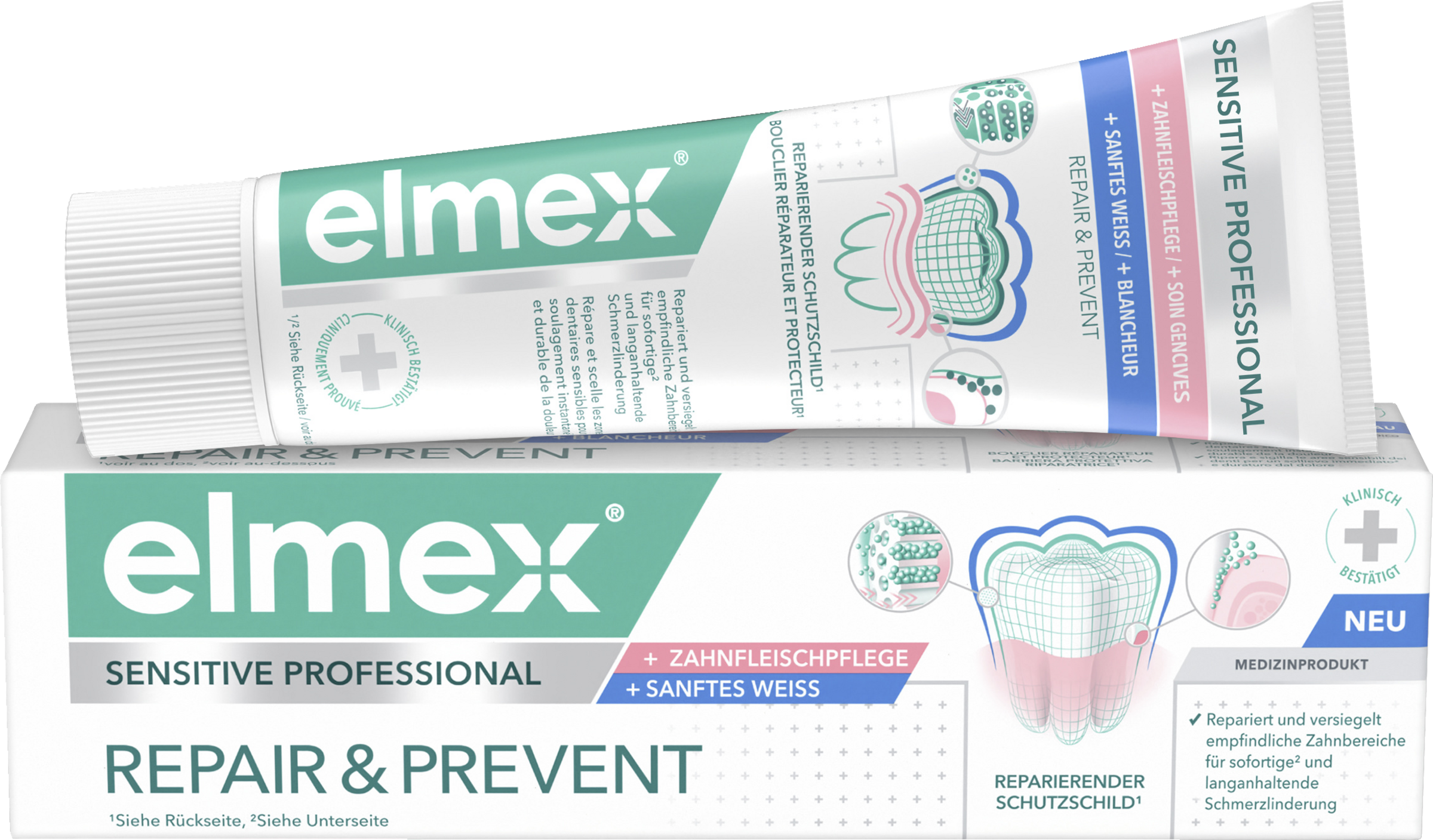 Sensitive Professional Repair & Prevent تبييض لطيف 3