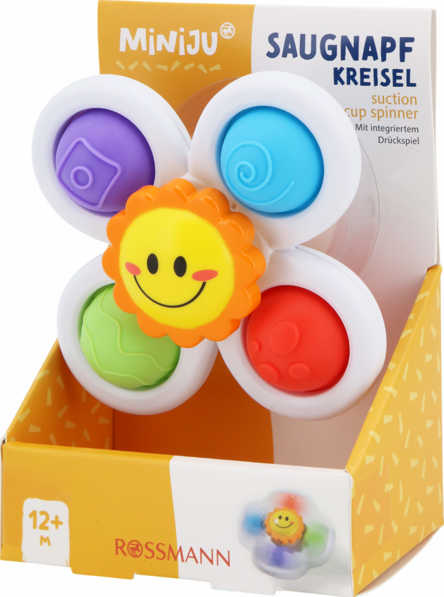 Miniju Saugnapf Kreisel